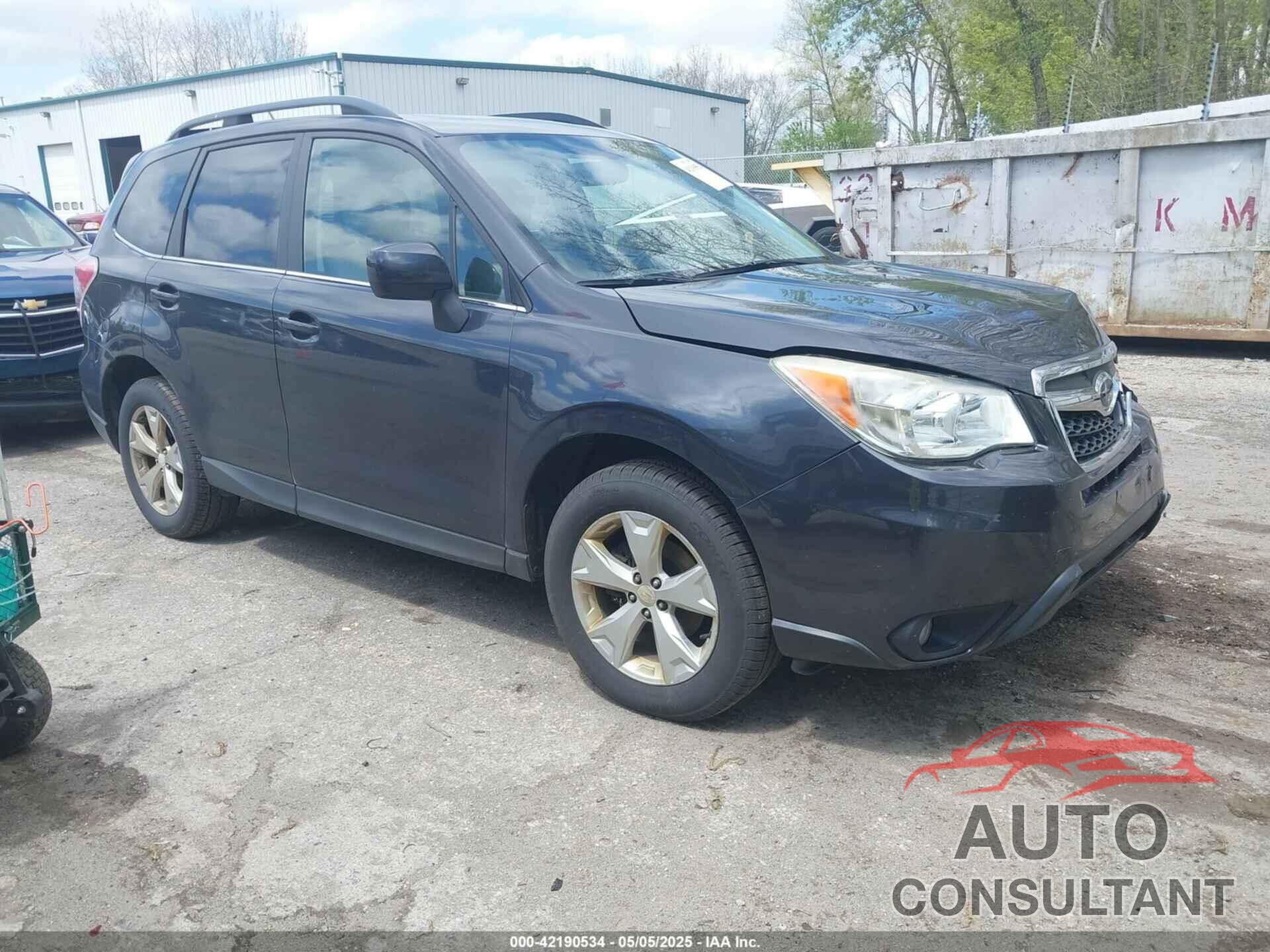 SUBARU FORESTER 2014 - JF2SJAHC3EH403491