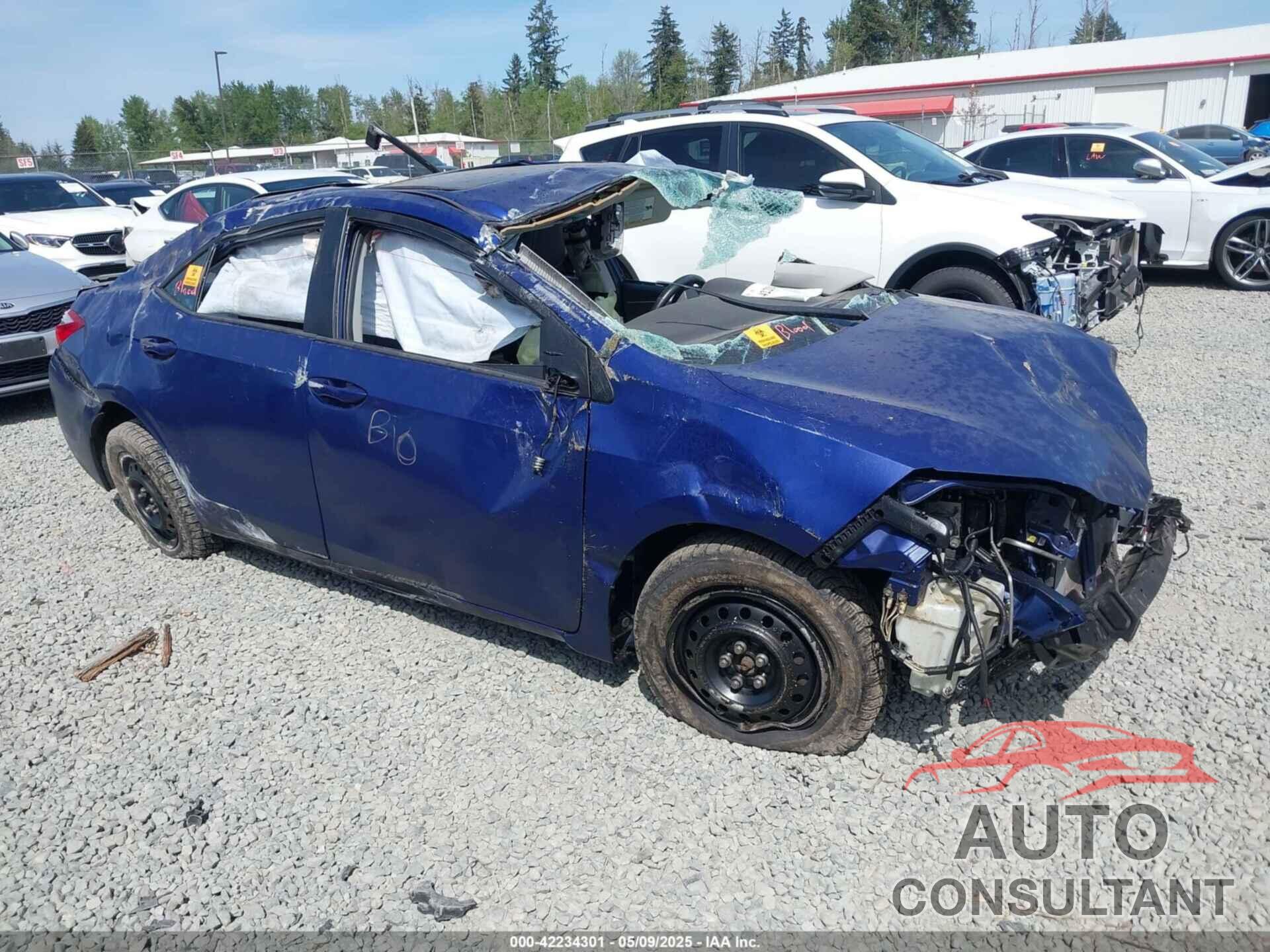 TOYOTA COROLLA 2014 - 2T1BURHE8EC215446