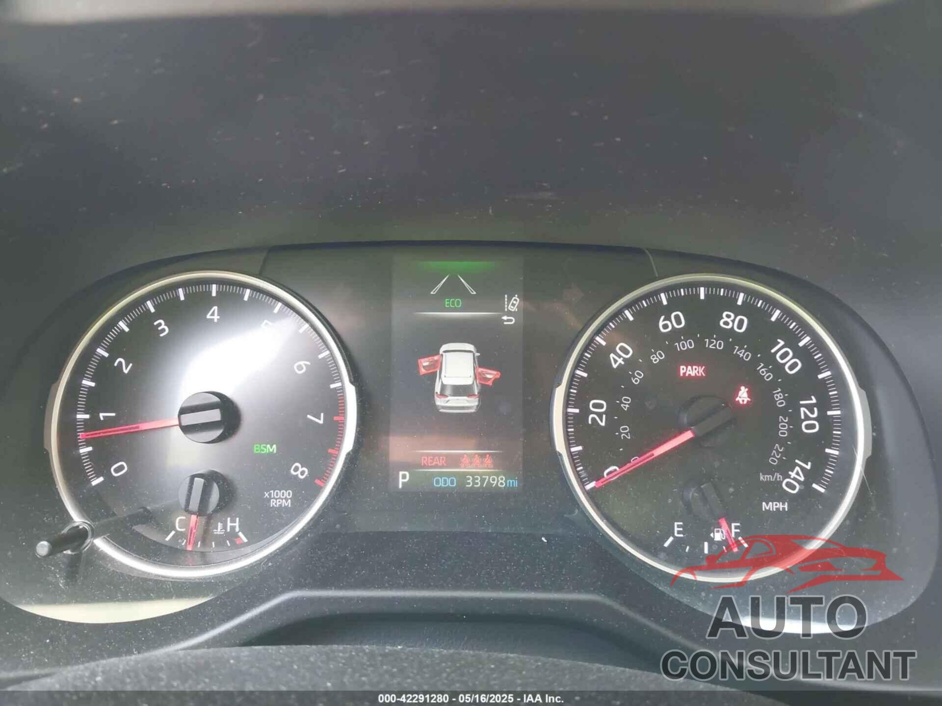 TOYOTA RAV4 2020 - 2T3P1RFV2LC071673