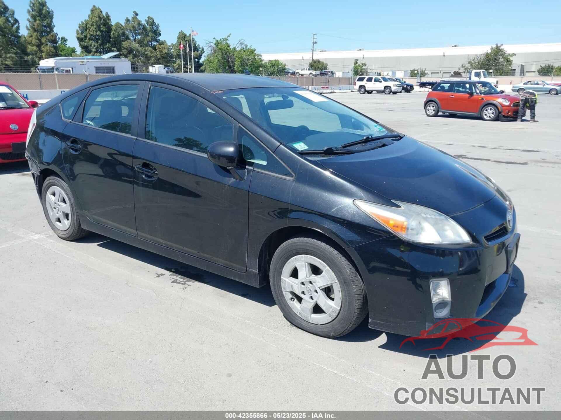 TOYOTA PRIUS 2010 - JTDKN3DUXA0085391