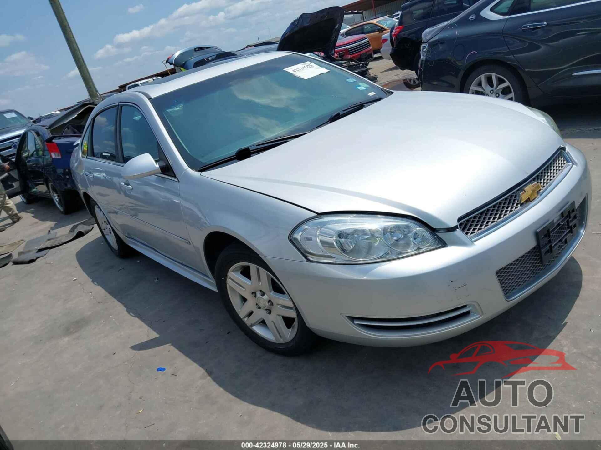 CHEVROLET IMPALA 2013 - 2G1WG5E35D1180309
