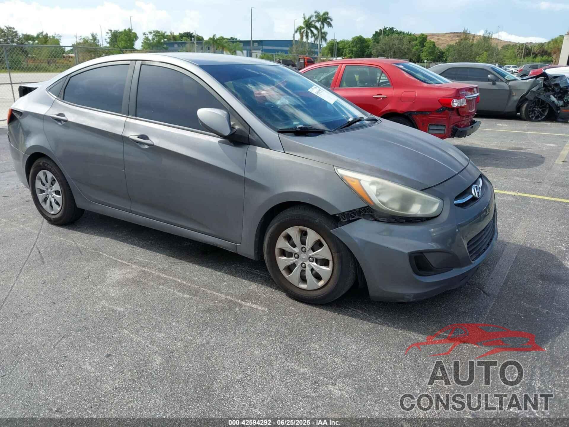 HYUNDAI ACCENT 2016 - KMHCT4AE7GU072639