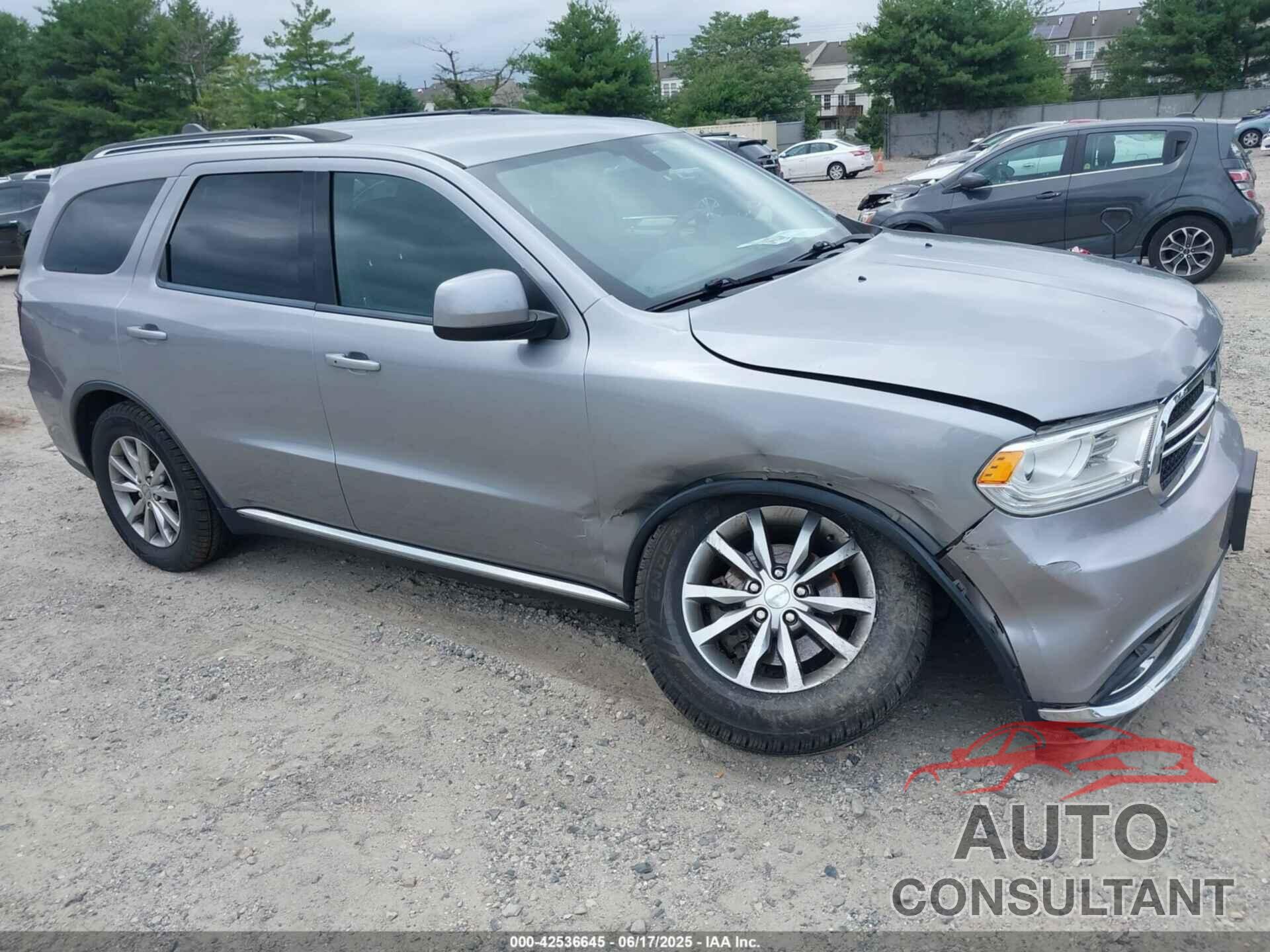 DODGE DURANGO 2017 - 1C4RDJAG5HC799457
