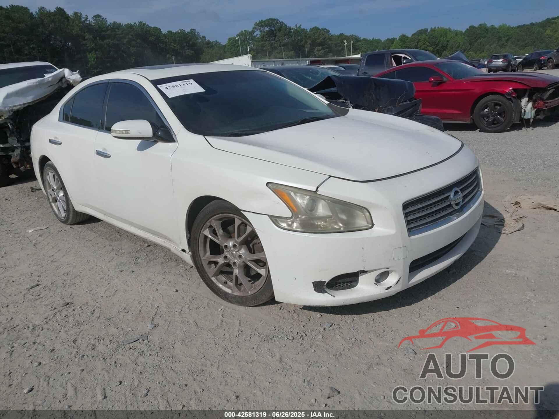 NISSAN MAXIMA 2012 - 1N4AA5AP7CC801902
