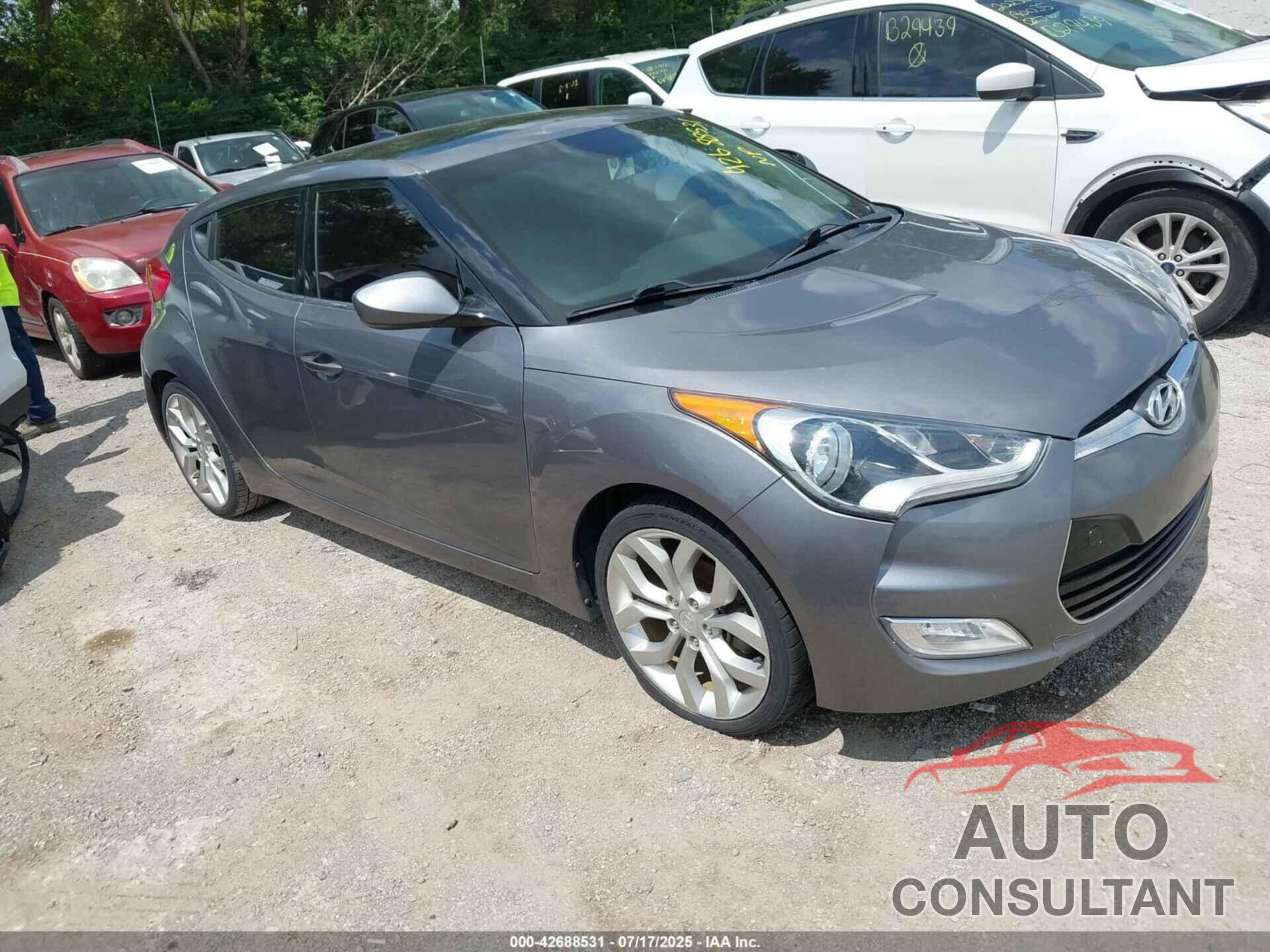 HYUNDAI VELOSTER 2015 - KMHTC6AD5FU229487