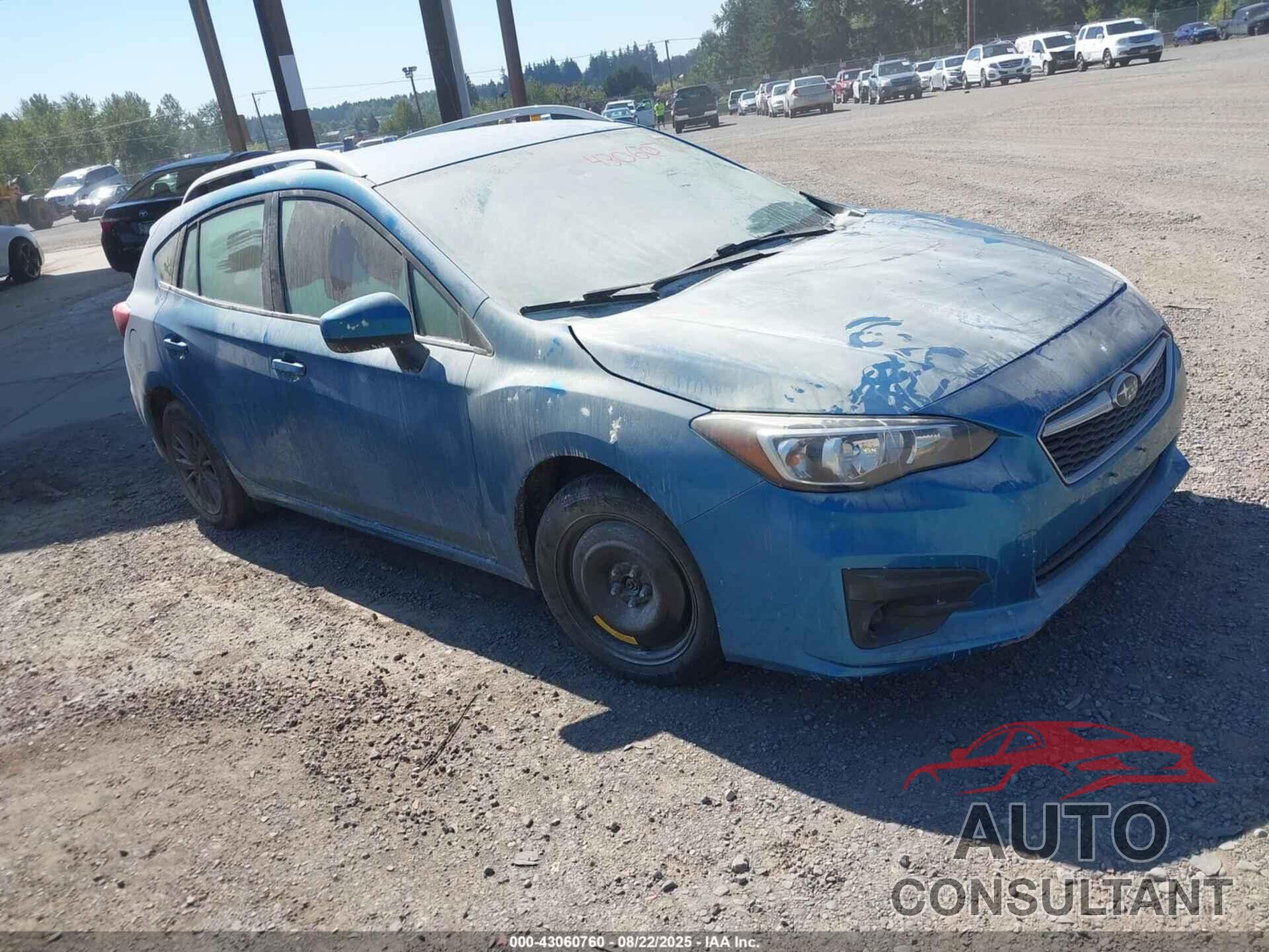 SUBARU IMPREZA 2017 - 4S3GTAB65H3732745