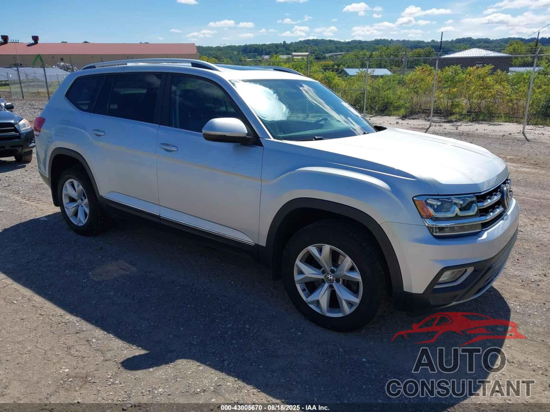 VOLKSWAGEN ATLAS 2018 - 1V2MR2CA7JC562158