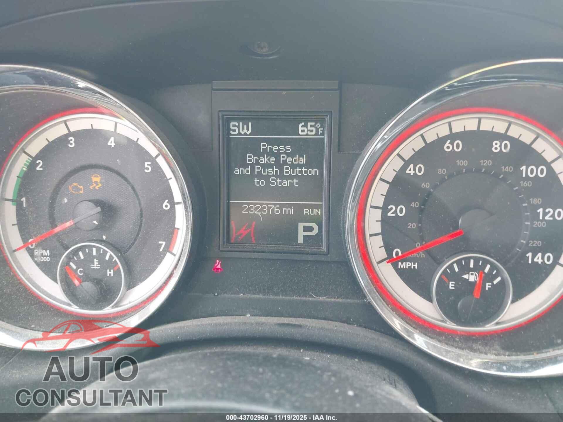 DODGE DURANGO 2013 - 1C4RDHDG5DC674571