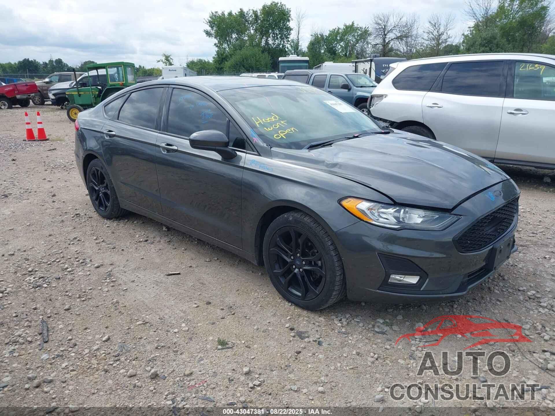 FORD FUSION 2019 - 3FA6P0T95KR134074