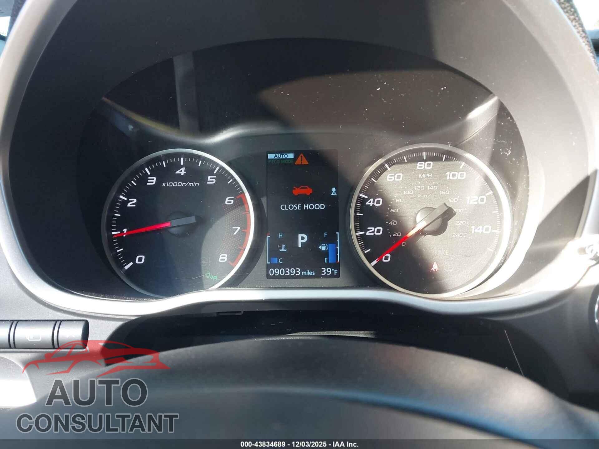 MITSUBISHI ECLIPSE CROSS 2019 - JA4AT5AA6KZ003073