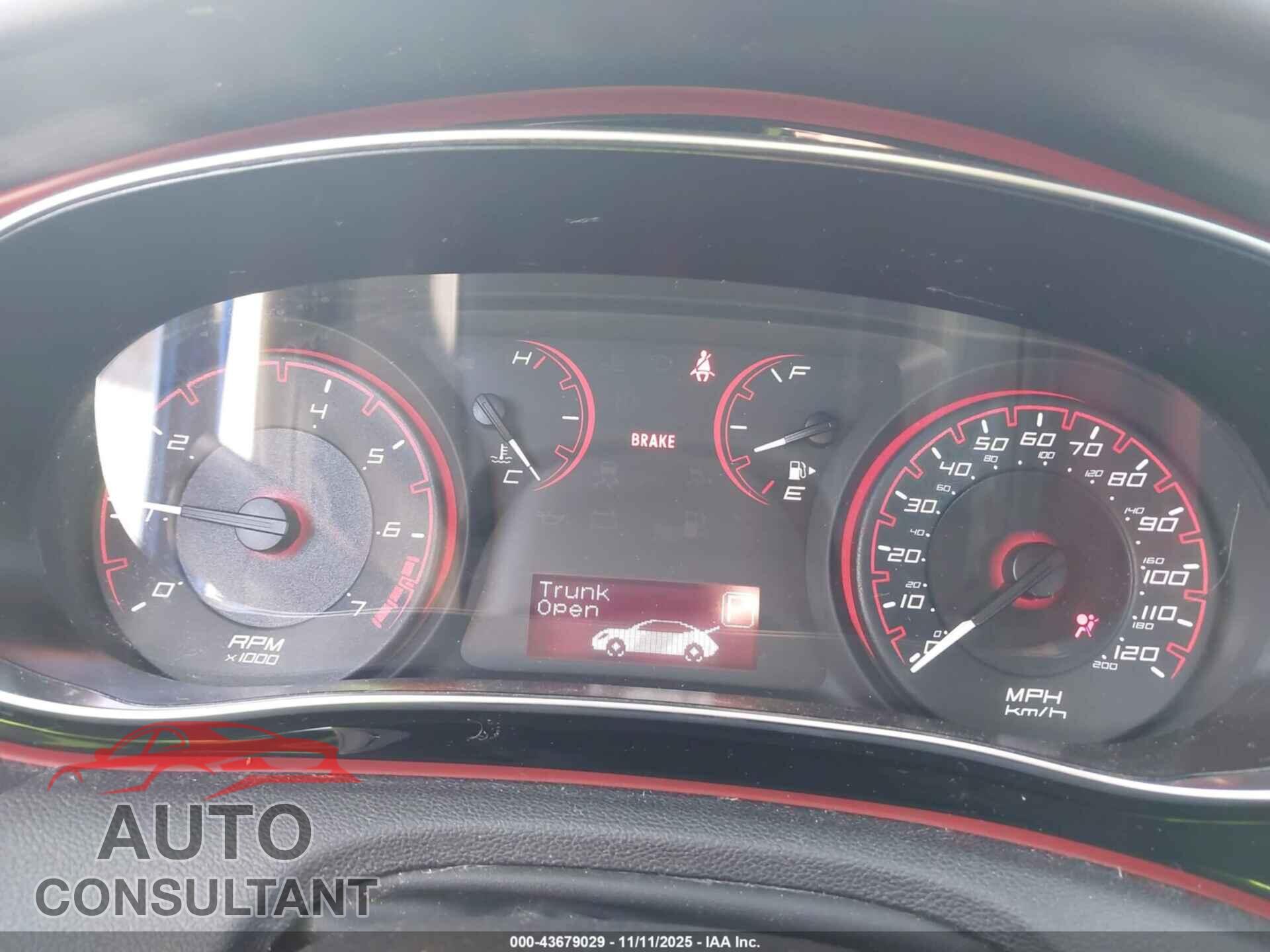 DODGE DART 2014 - 1C3CDFBB7ED868925