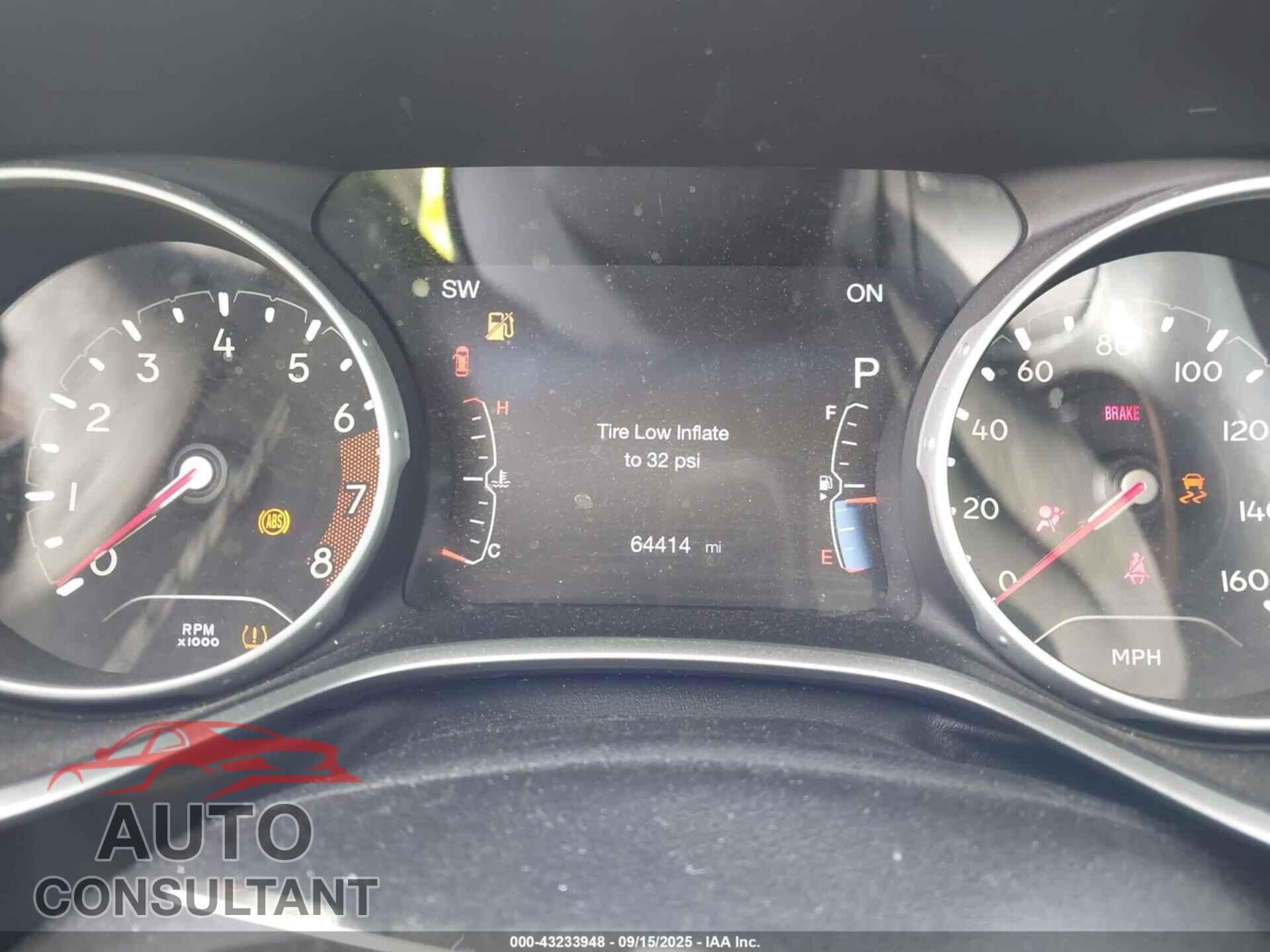 JEEP COMPASS 2018 - 3C4NJDAB5JT256830
