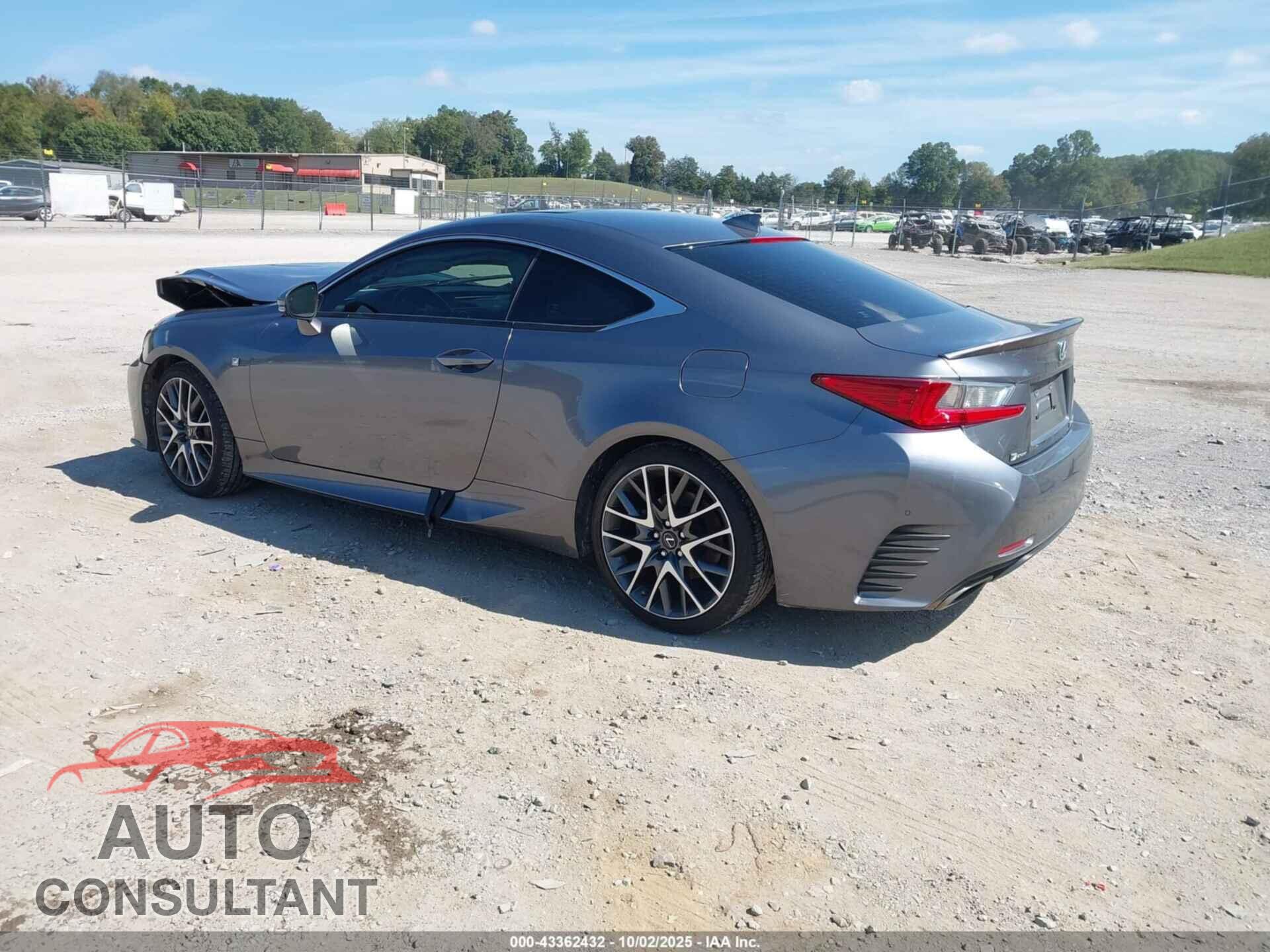 LEXUS RC 200T 2016 - JTHHA5BC3G5004267
