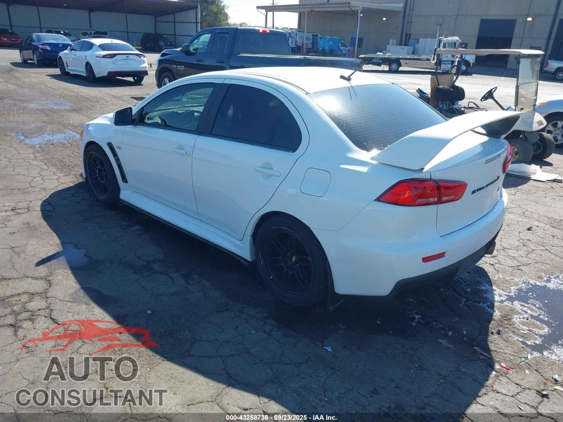 MITSUBISHI LANCER EVOLUTION 2011 - JA32W8FV3BU046554