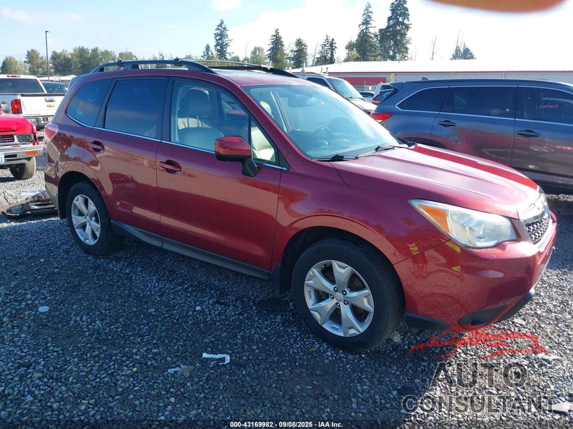SUBARU FORESTER 2014 - JF2SJAHC0EH409832