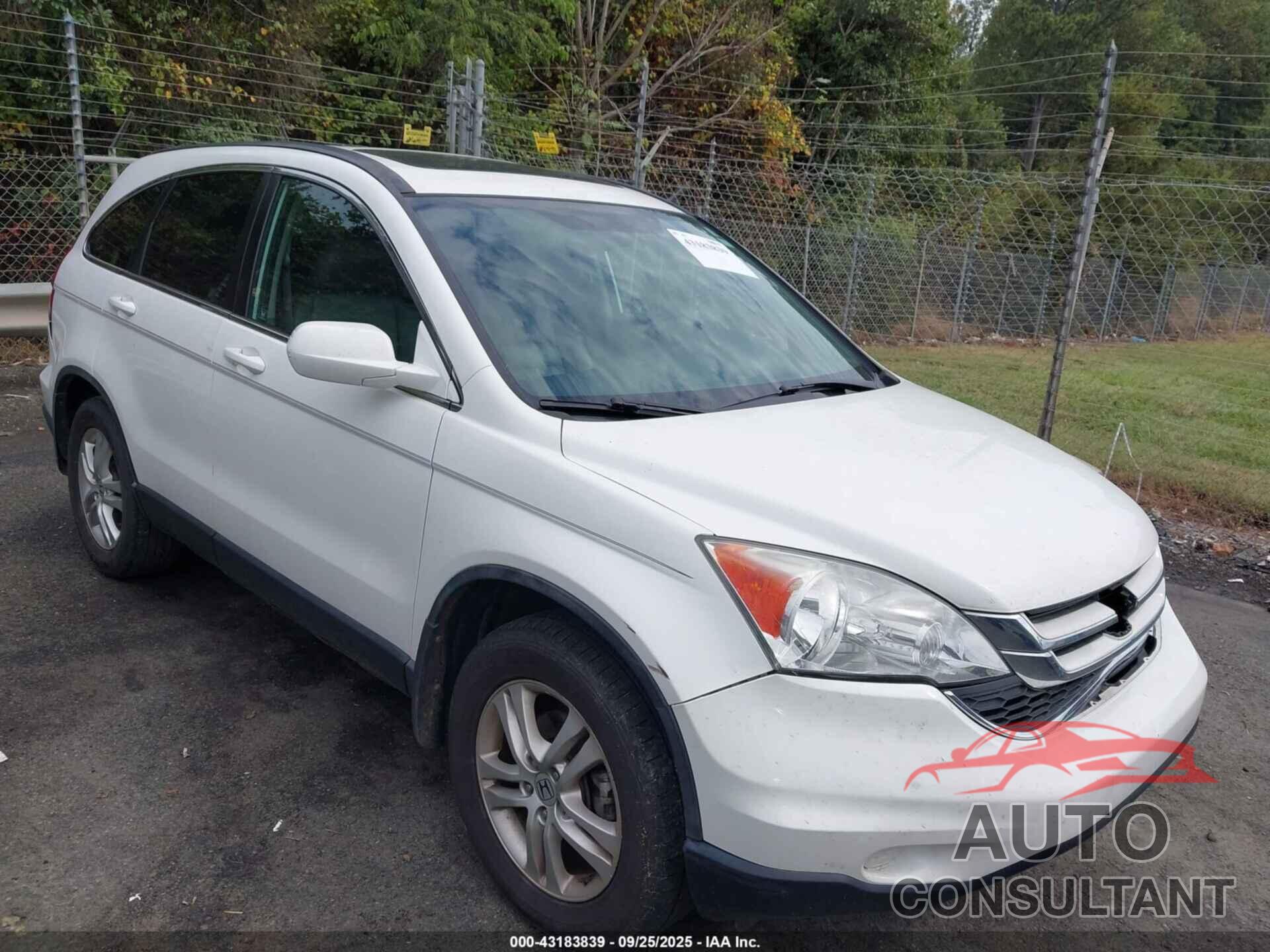 HONDA CR-V 2010 - 5J6RE3H73AL025528