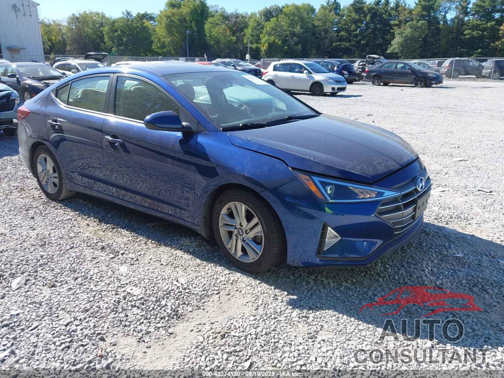 HYUNDAI ELANTRA 2020 - 5NPD84LF7LH622989