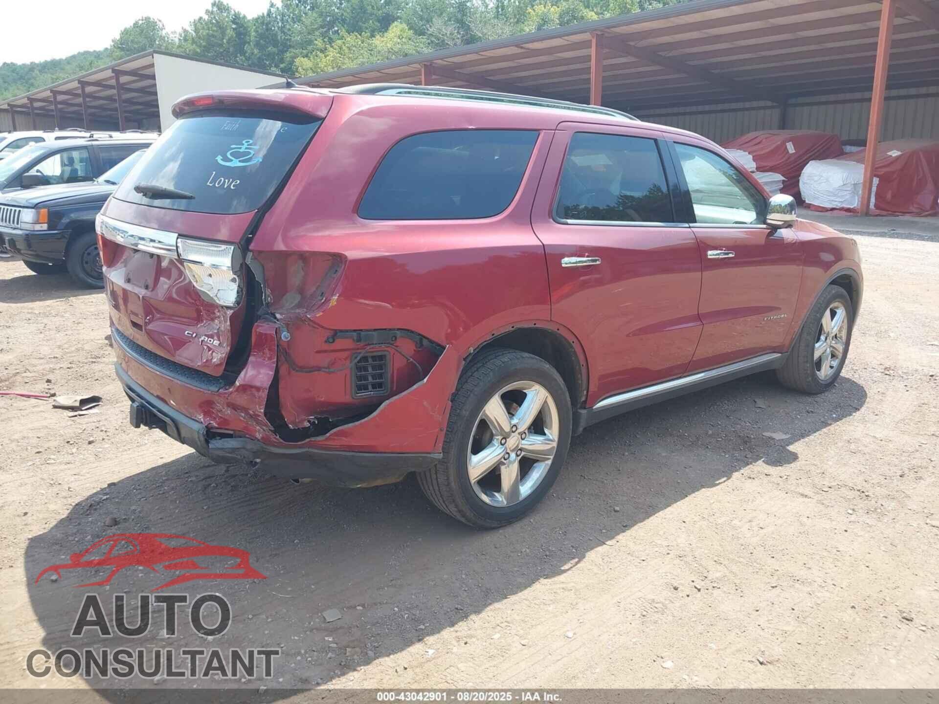 DODGE DURANGO 2013 - 1C4RDHEG3DC687589