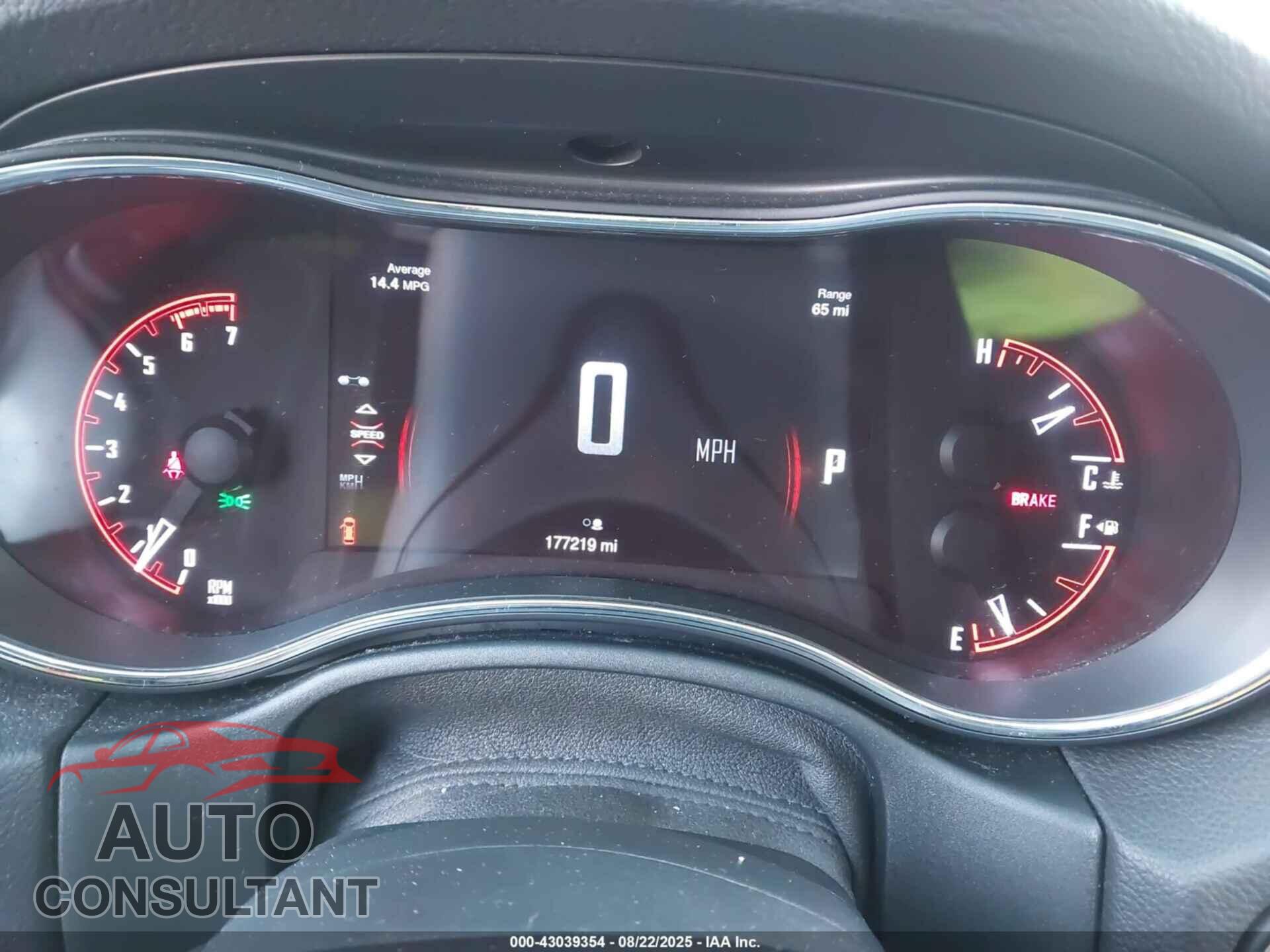 DODGE DURANGO 2015 - 1C4SDJET0FC708178