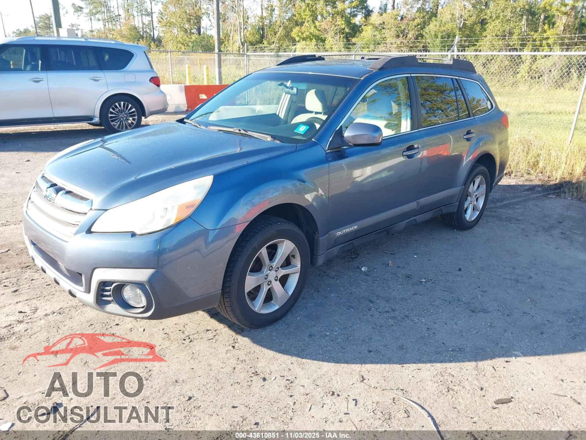 SUBARU OUTBACK 2014 - 4S4BRBCC4E3220632