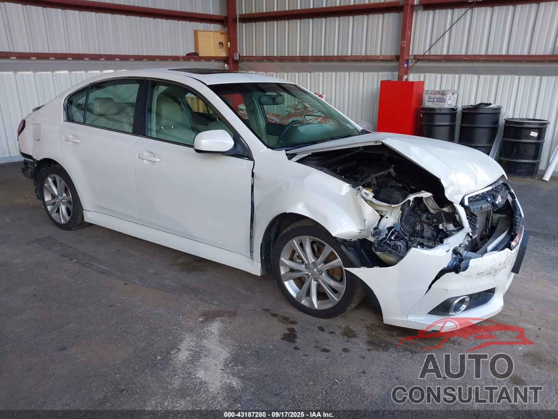 SUBARU LEGACY 2013 - 4S3BMDL65D2042601