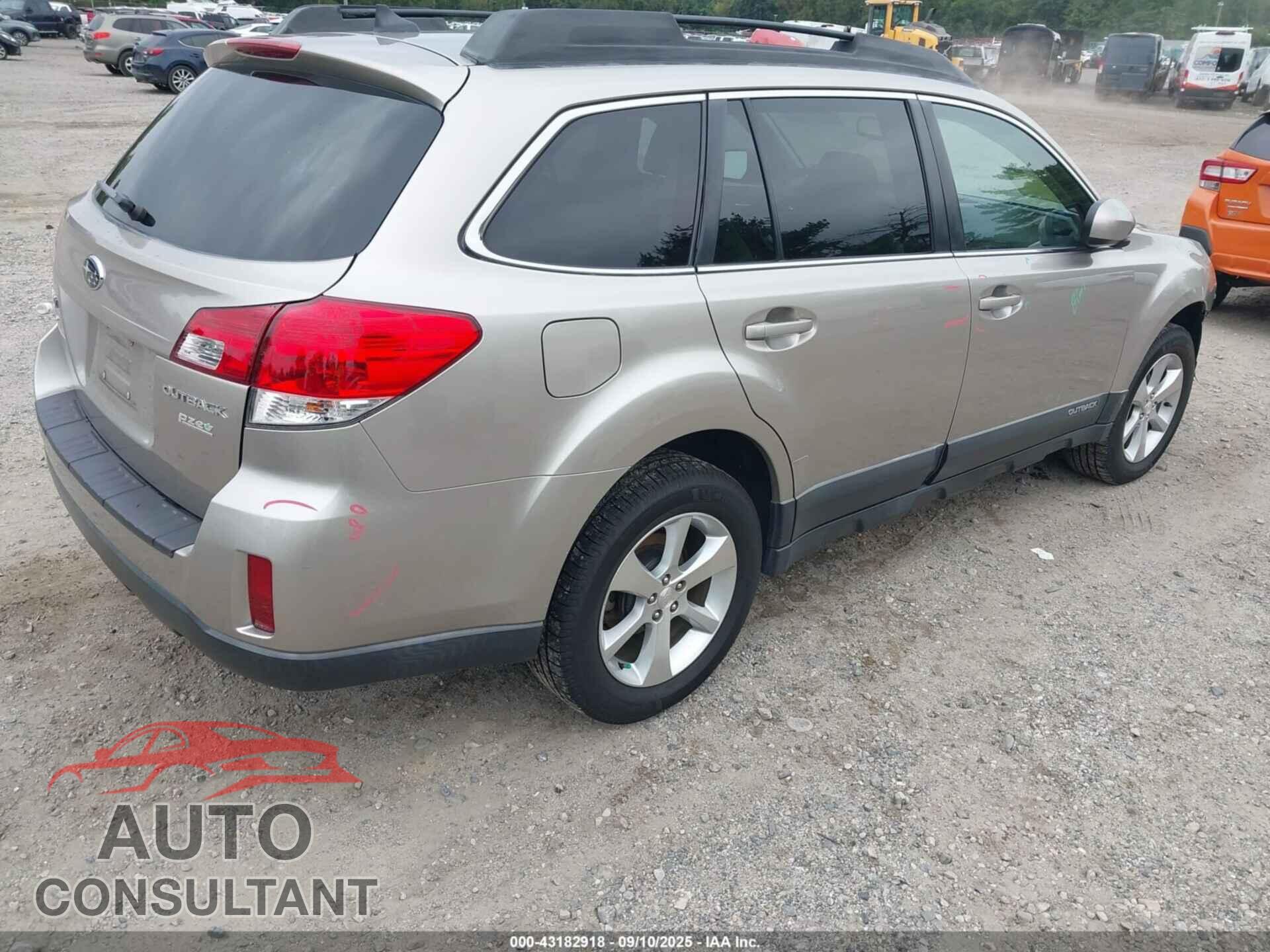 SUBARU OUTBACK 2014 - 4S4BRBMC8E3318285