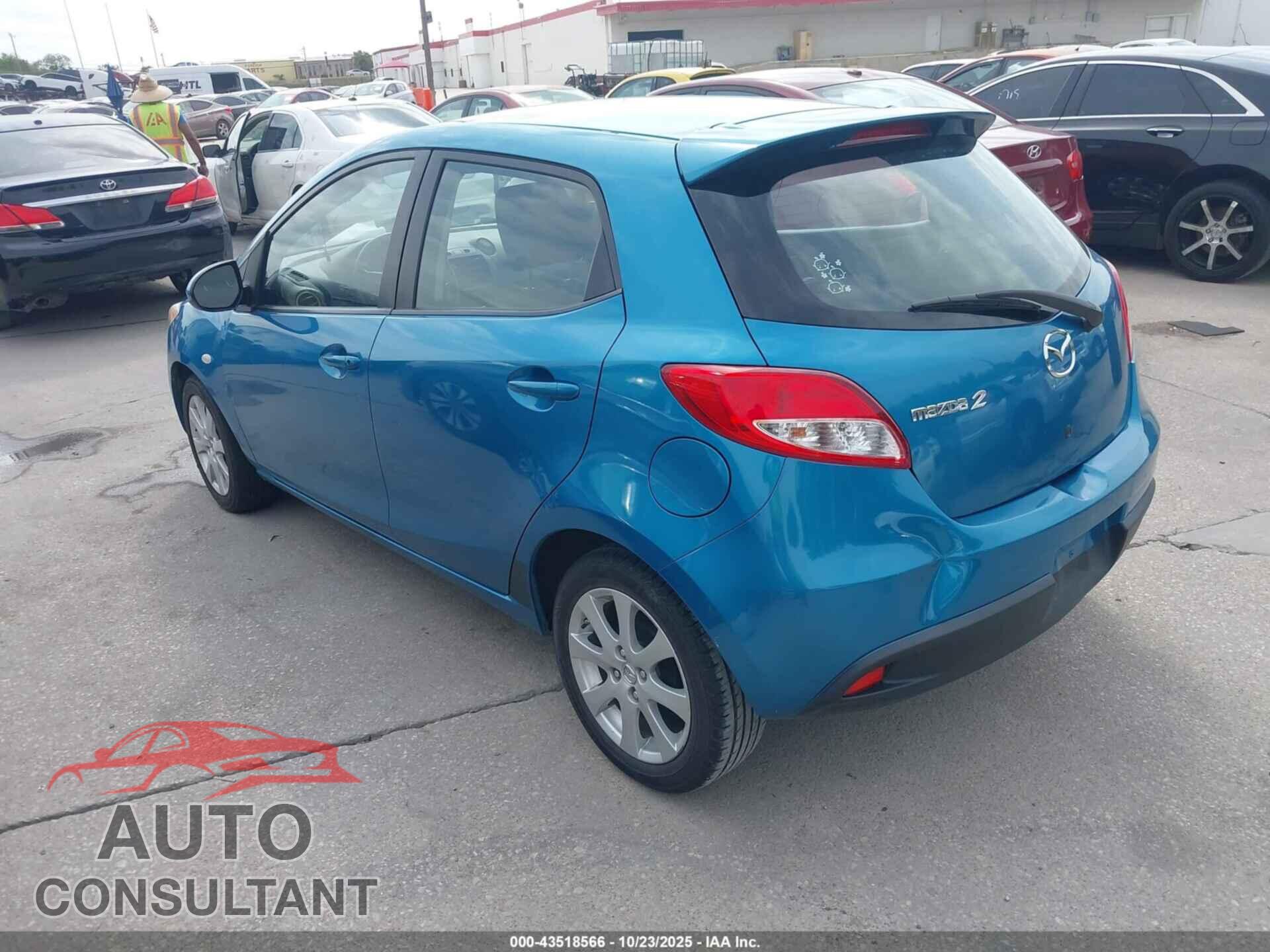 MAZDA MAZDA2 2011 - JM1DE1HY8B0128038