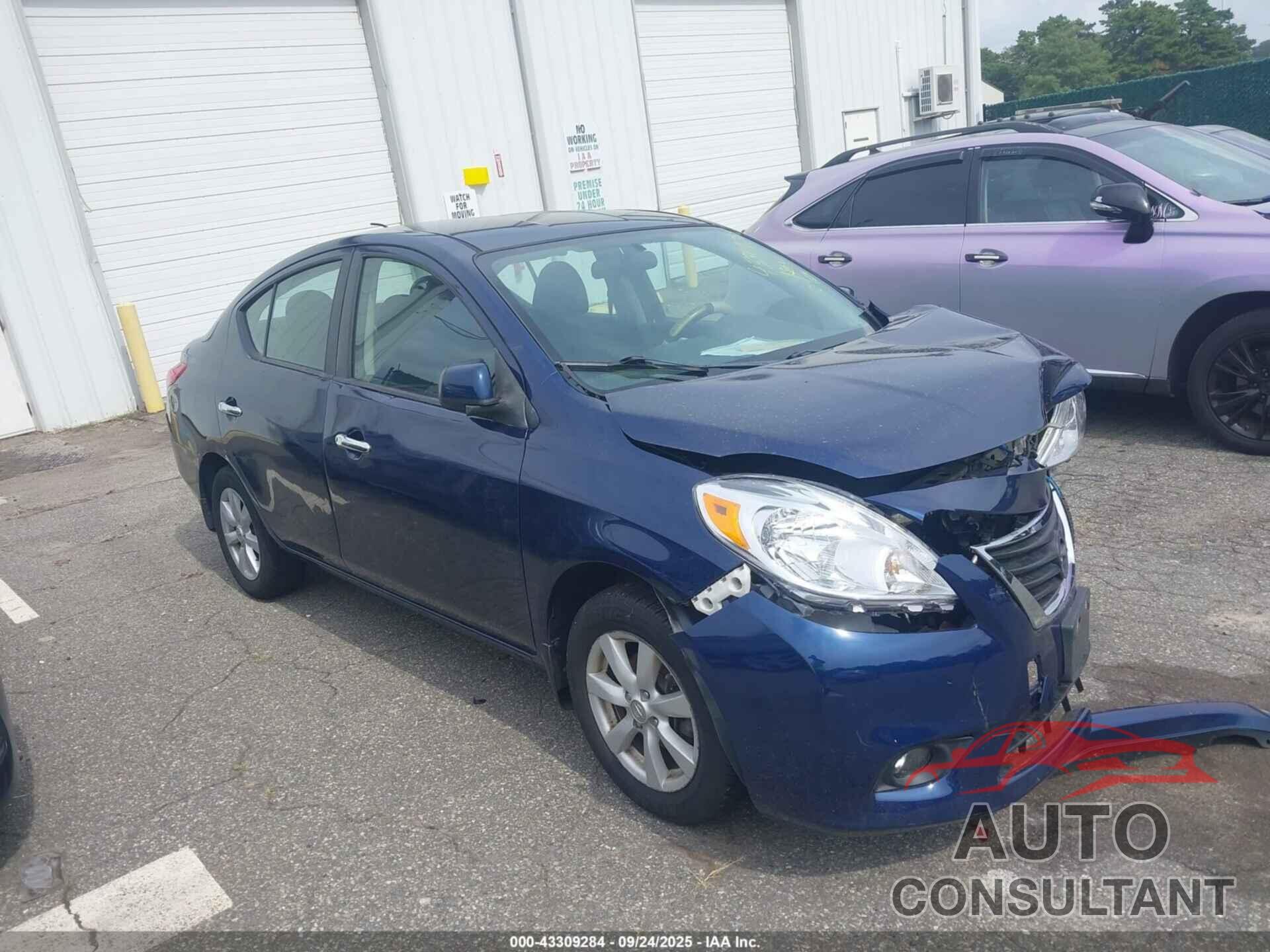 NISSAN VERSA 2012 - 3N1CN7AP8CL860368