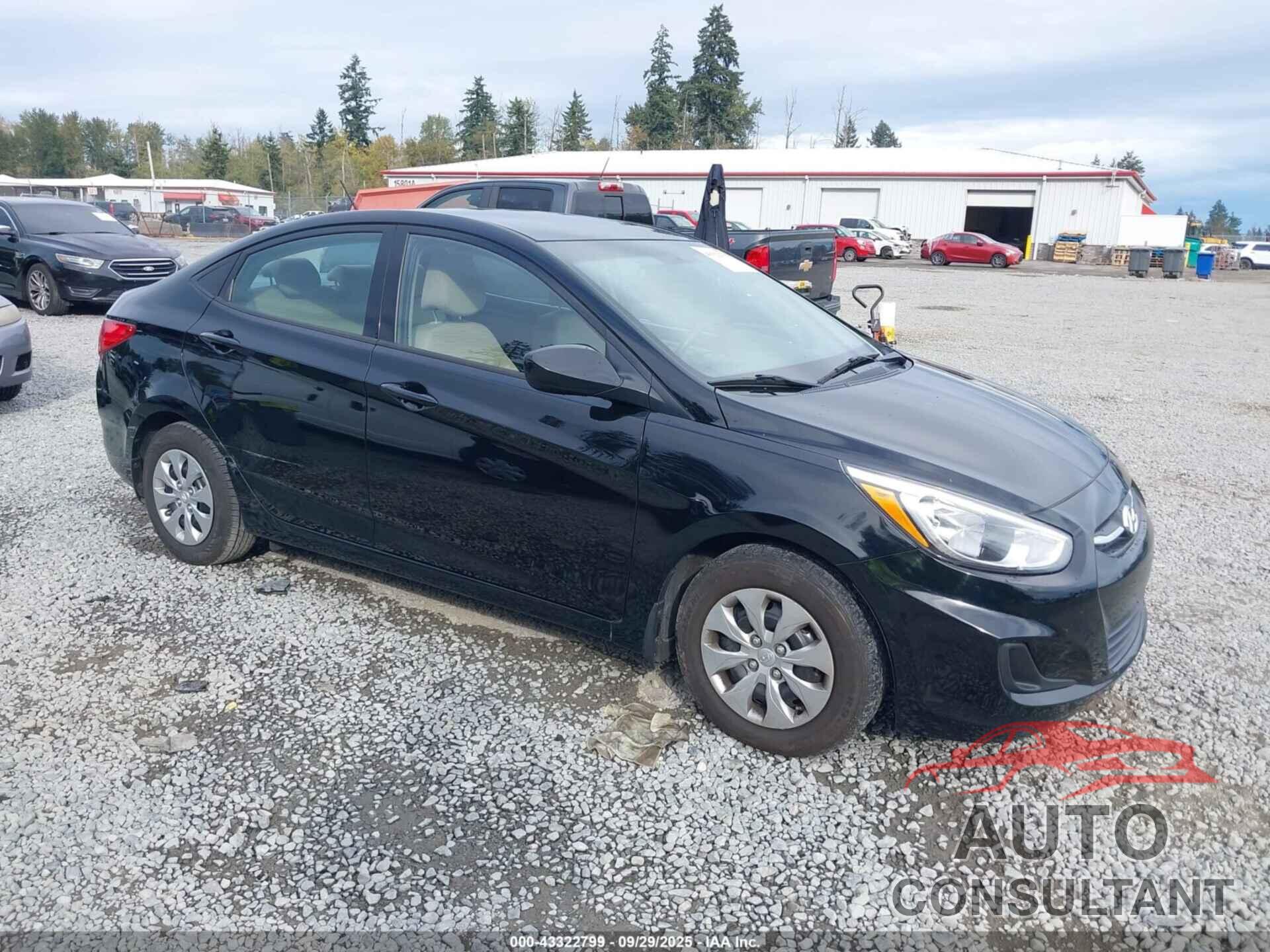 HYUNDAI ACCENT 2015 - KMHCT4AEXFU868090