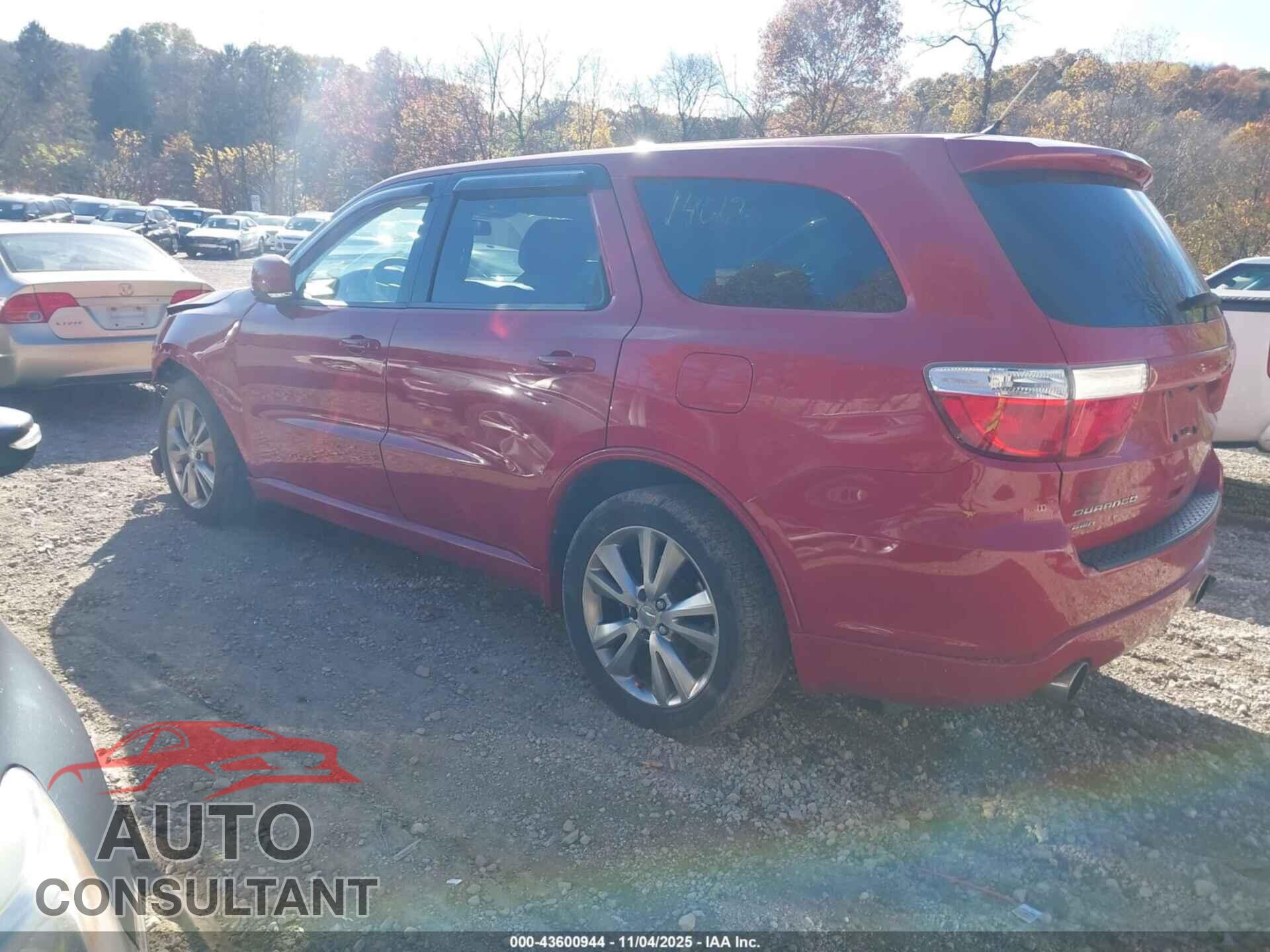 DODGE DURANGO 2012 - 1C4SDJCT7CC195946