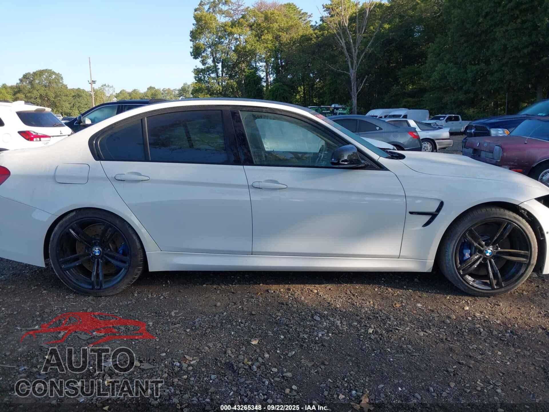 BMW M3 2017 - WBS8M9C38H5G85599