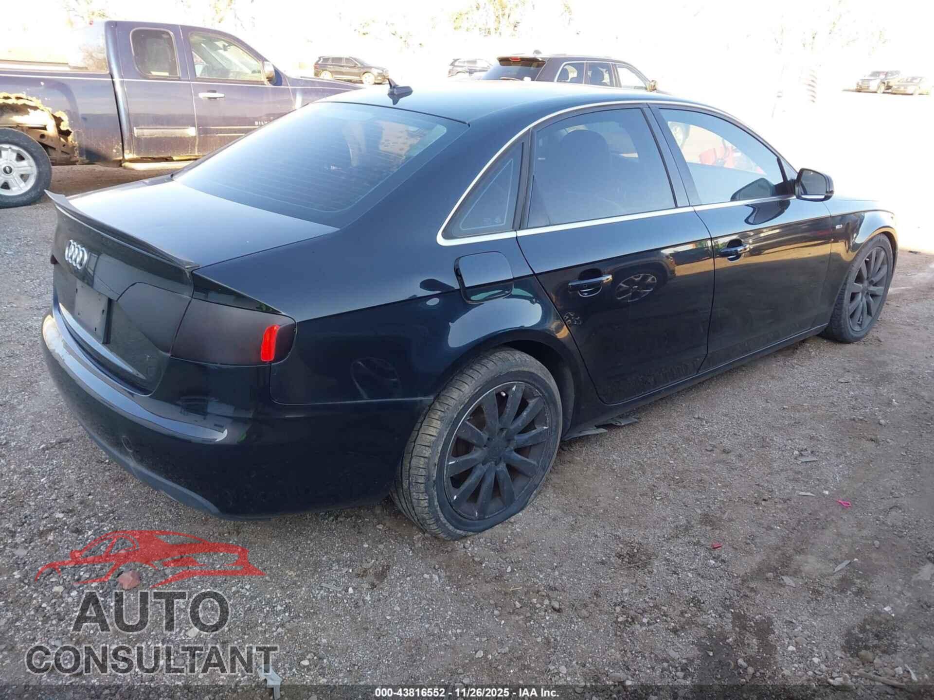 AUDI A4 2012 - WAUBFAFL0CA117331