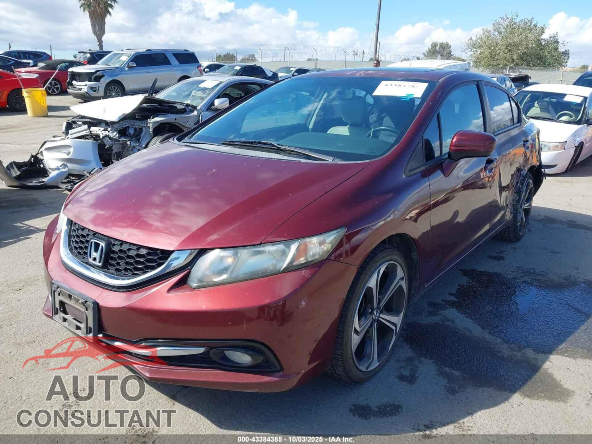 HONDA CIVIC 2015 - 2HGFB2F93FH538283