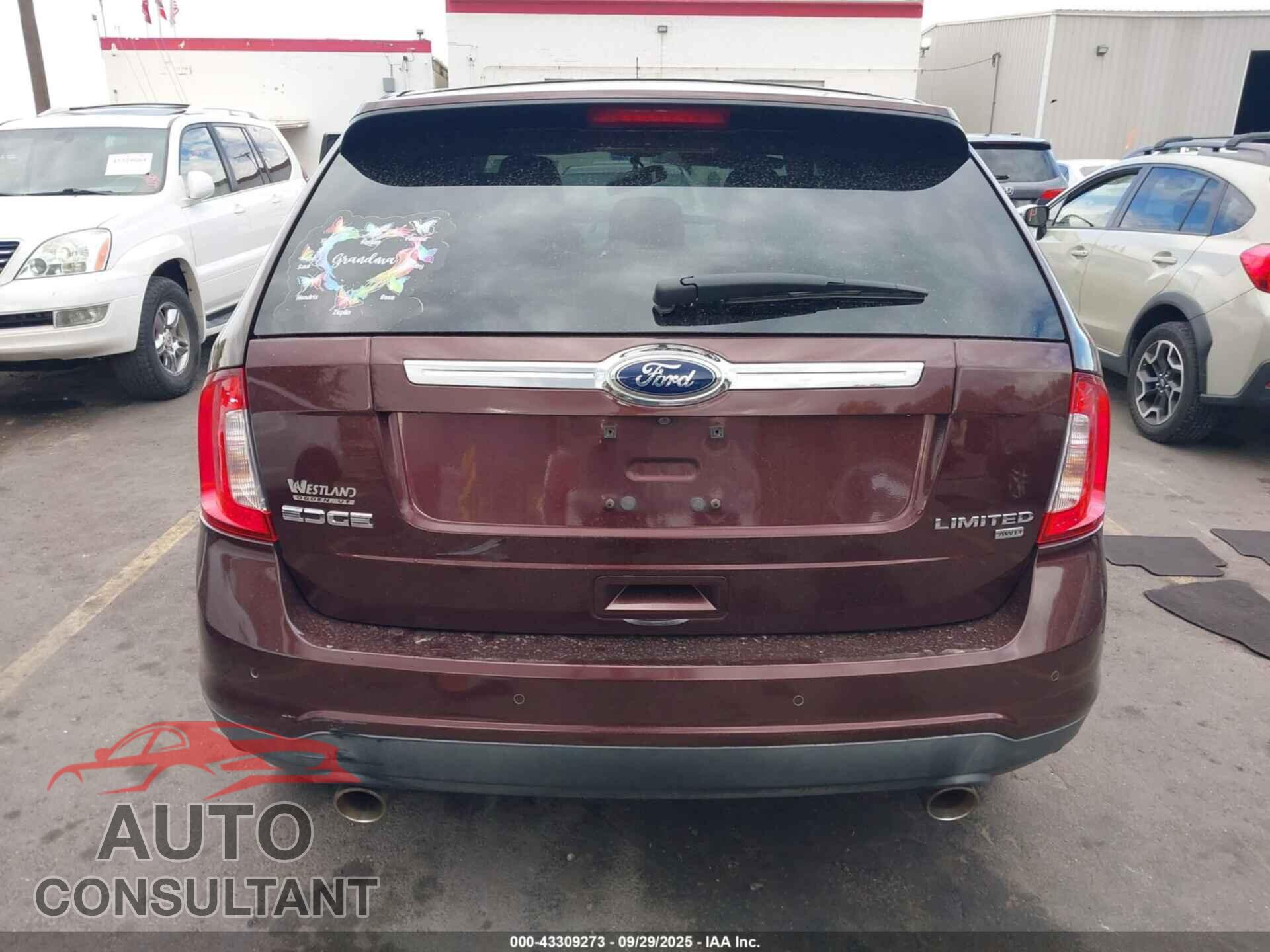 FORD EDGE 2012 - 2FMDK4KC3CBA82833