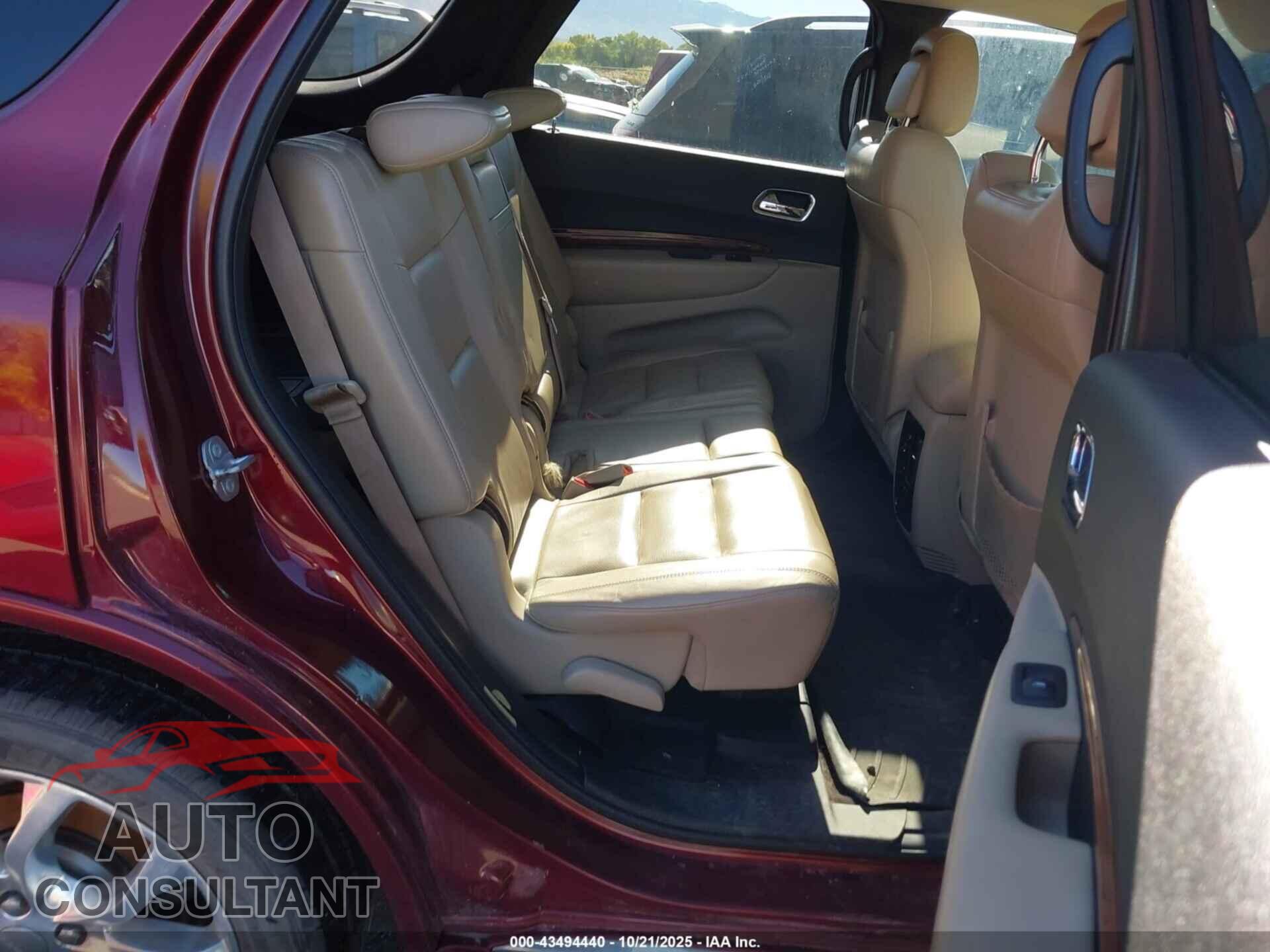 DODGE DURANGO 2017 - 1C4RDJEG2HC660011