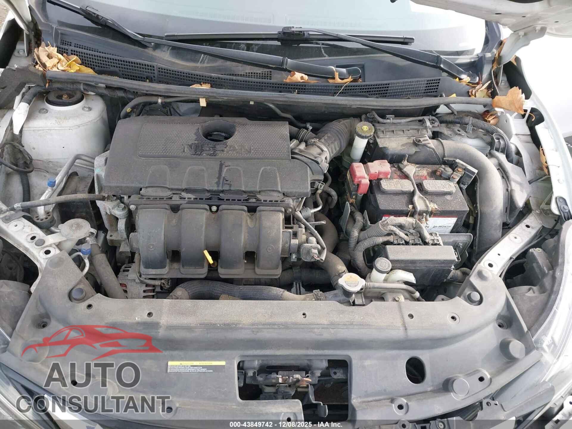 NISSAN SENTRA 2017 - 3N1AB7AP3HL681758