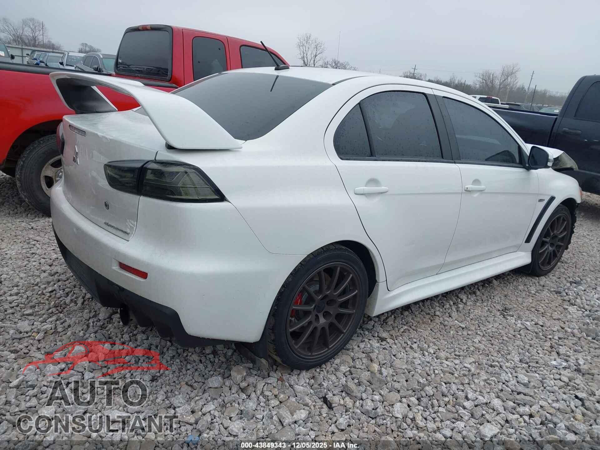 MITSUBISHI LANCER EVOLUTION 2015 - JA32W8FV3FU020509
