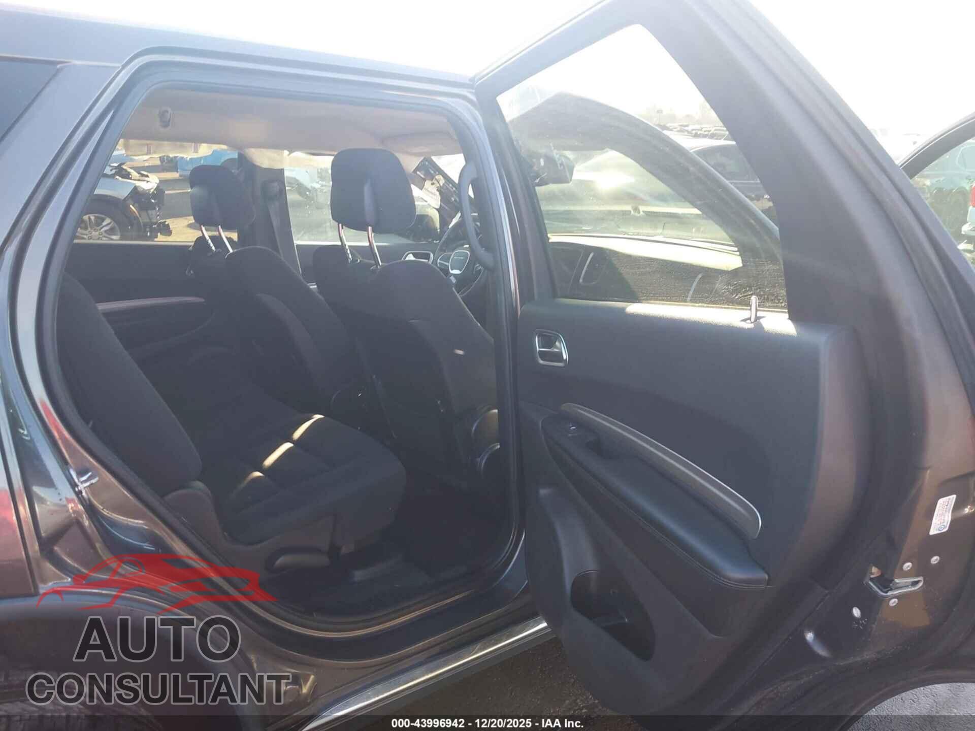 DODGE DURANGO 2019 - 1C4RDJAG2KC765063