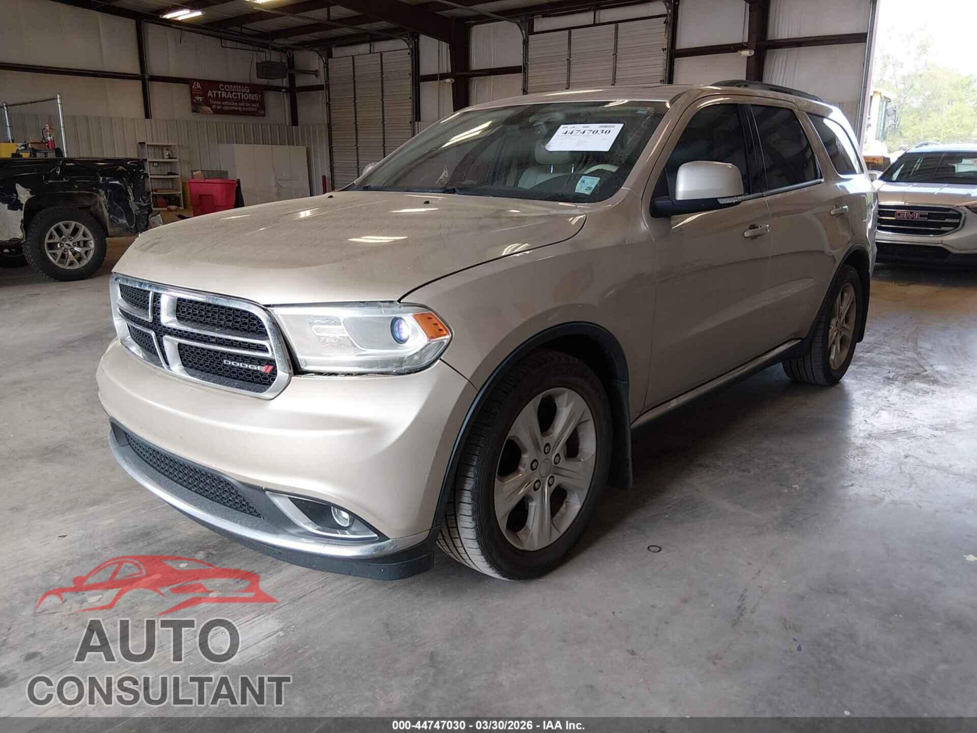 DODGE DURANGO 2014 - 1C4RDHDG0EC303920