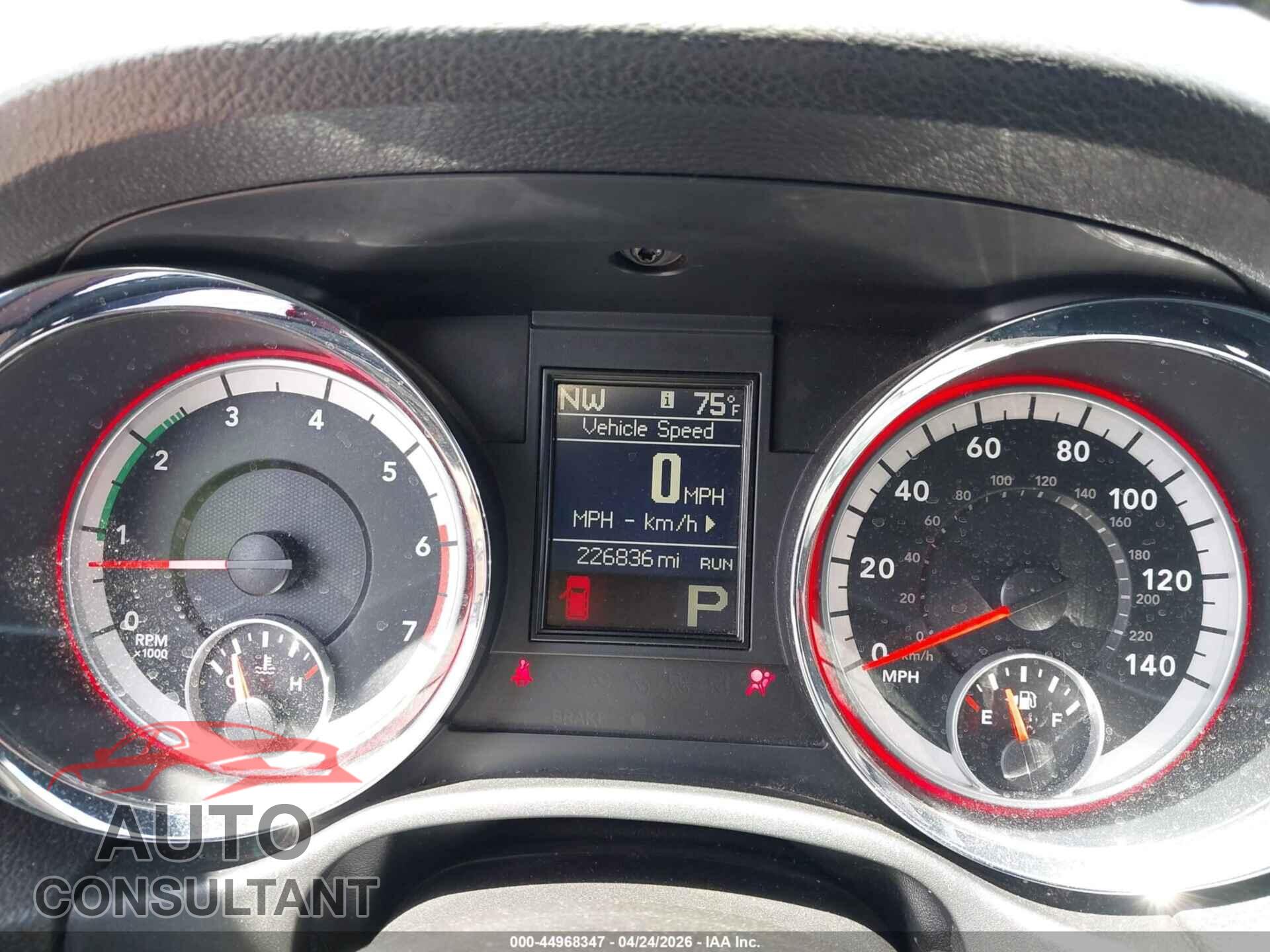 DODGE DURANGO 2013 - 1C4SDHCT5DC520779