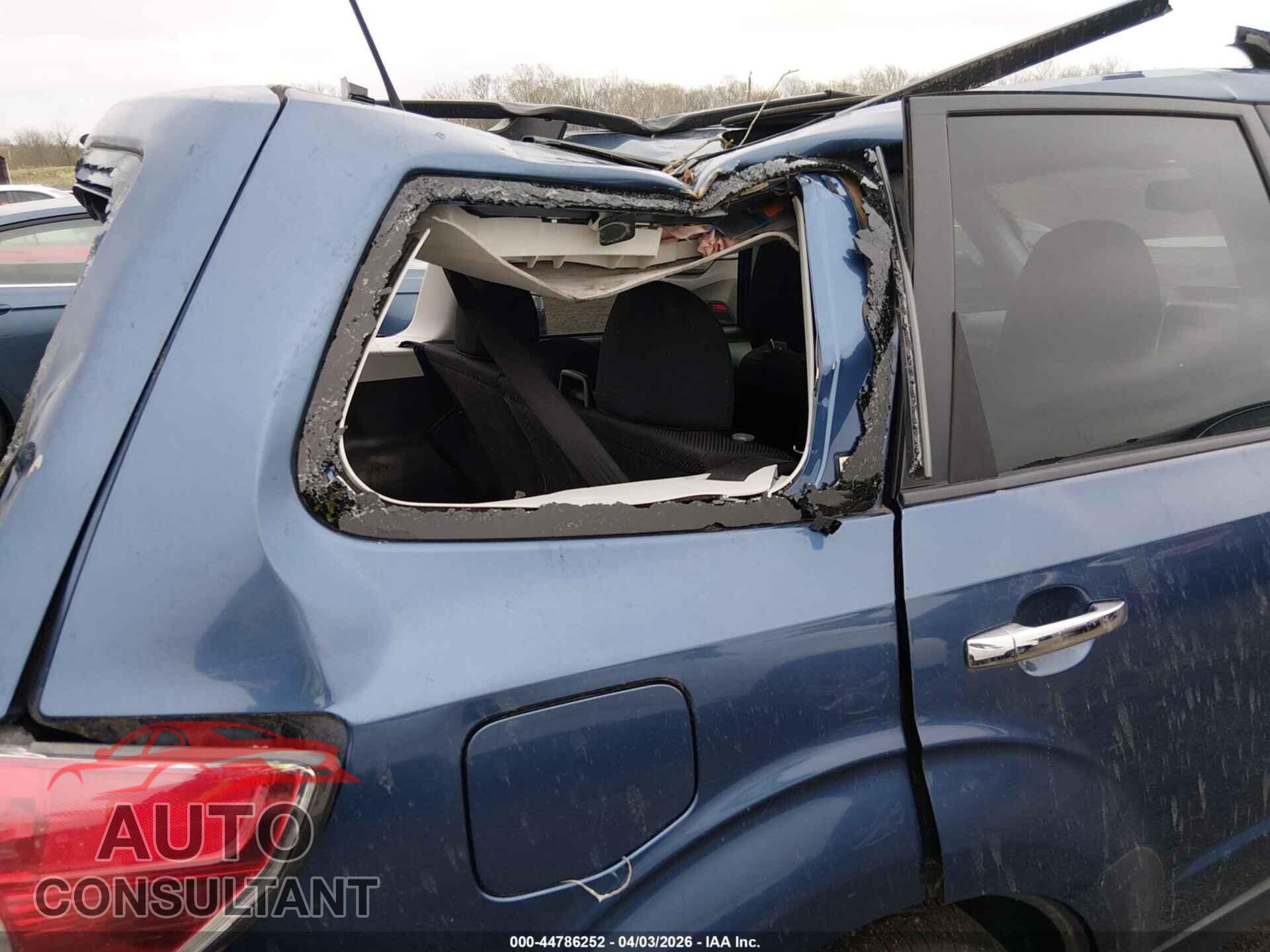 SUBARU FORESTER 2012 - JF2SHADC8CH465239