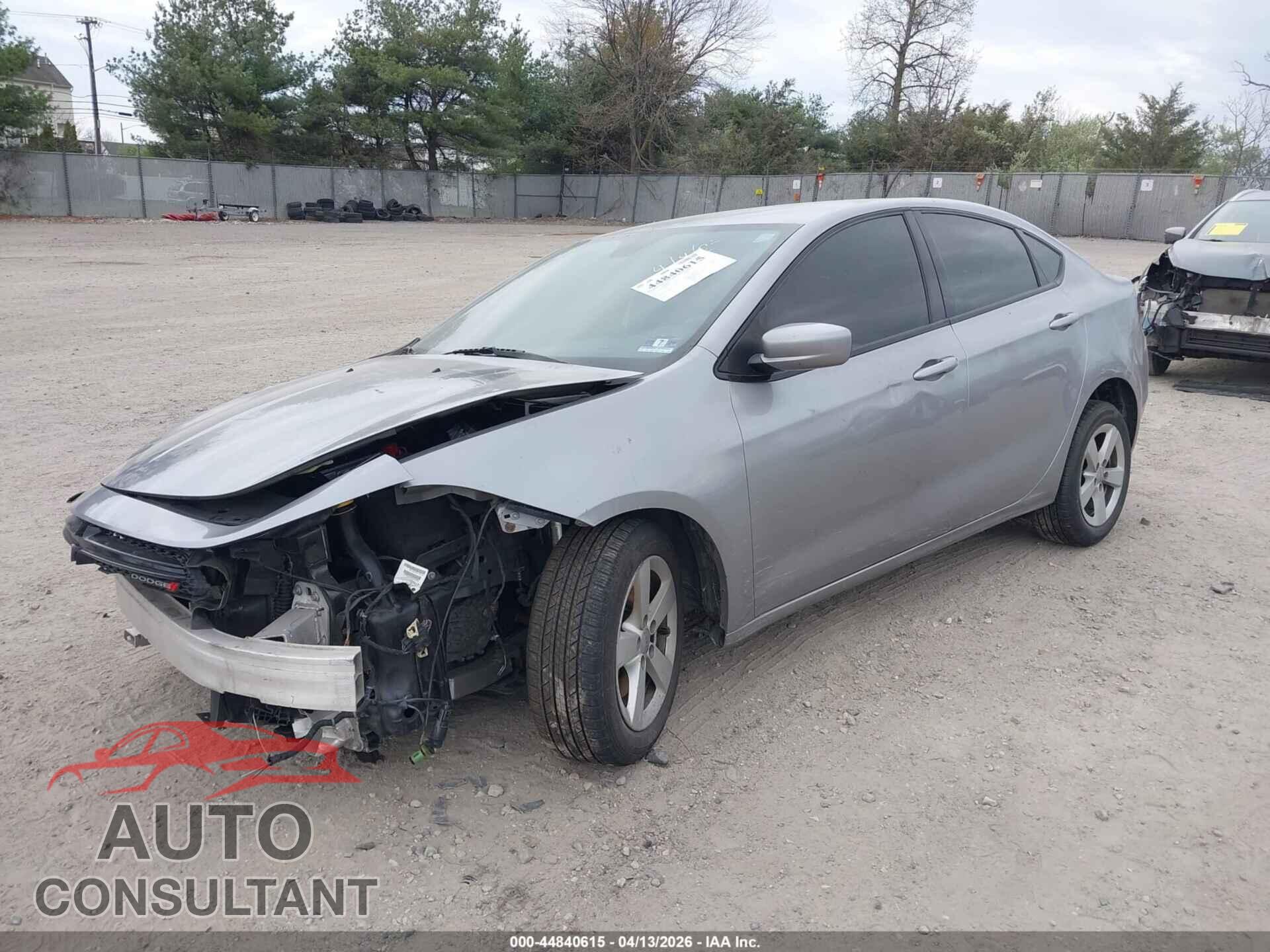 DODGE DART 2015 - 1C3CDFBB3FD420425