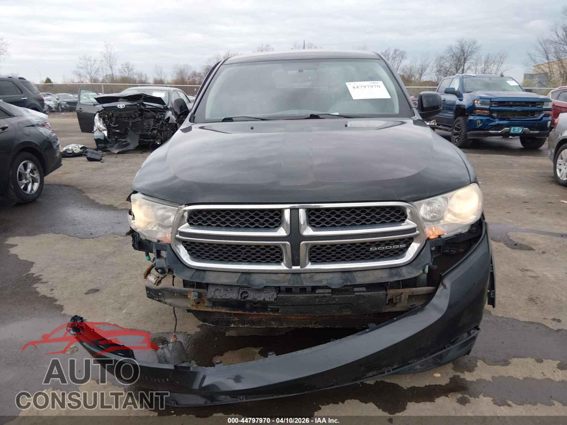 DODGE DURANGO 2012 - 1C4RDJAG8CC104235