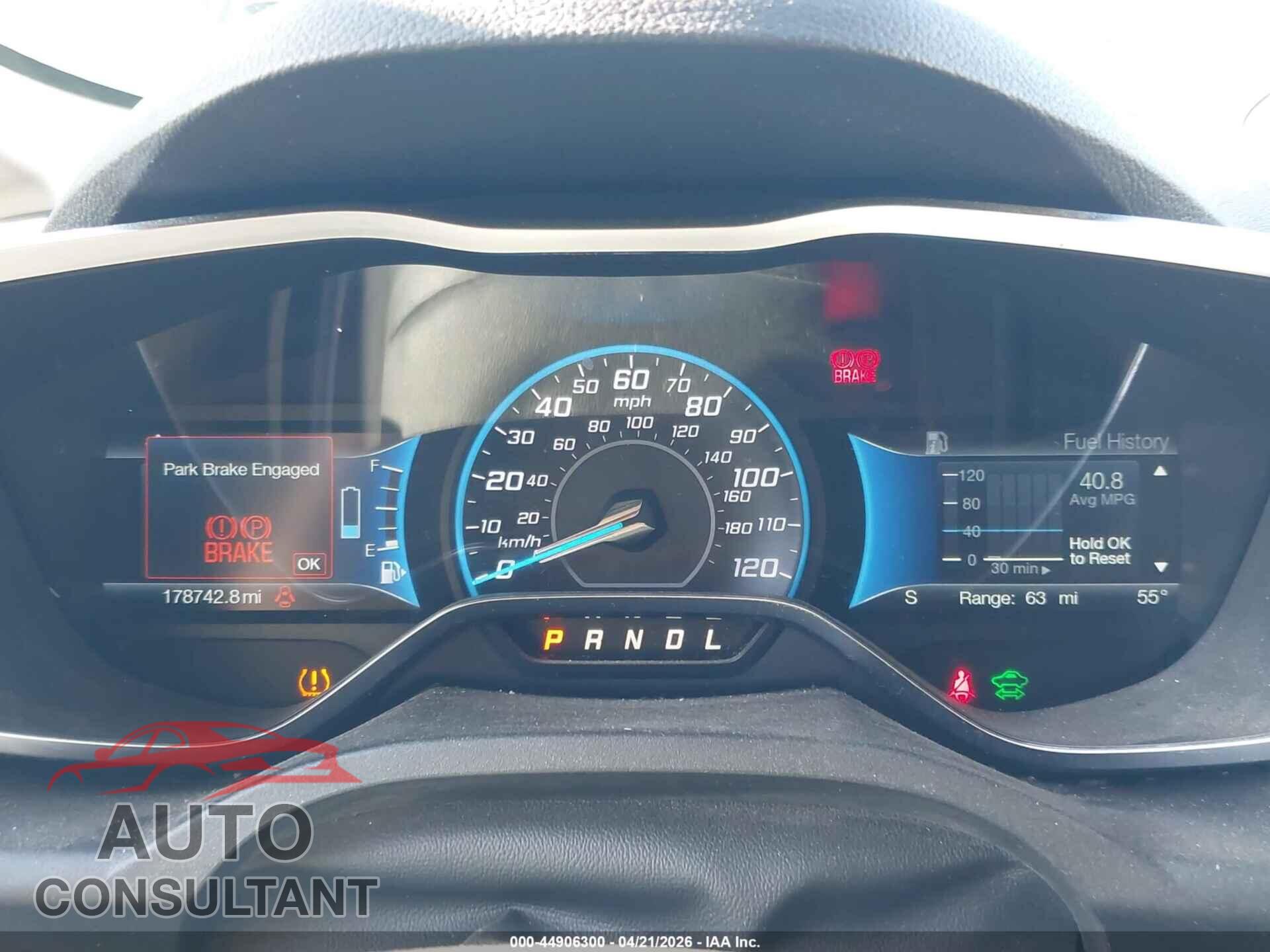FORD C-MAX ENERGI 2017 - 1FADP5EU3HL115004