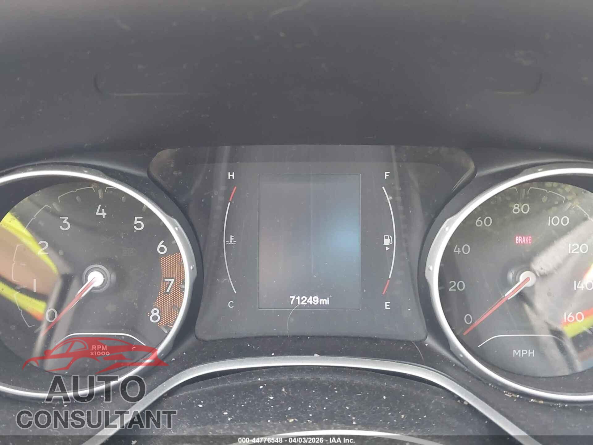 JEEP COMPASS 2020 - 3C4NJDBB5LT160570