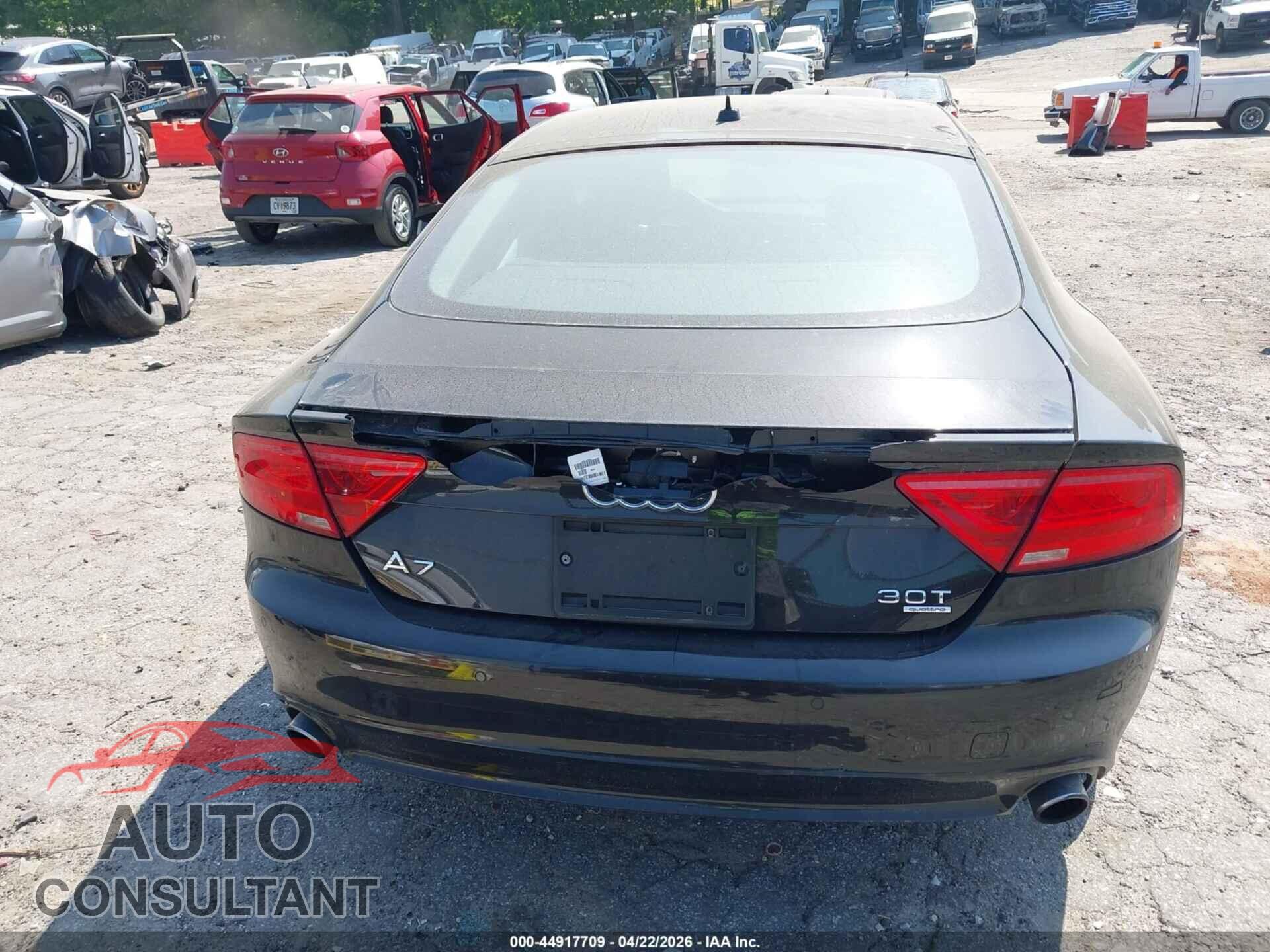 AUDI A7 2012 - WAUYGAFC8CN089312