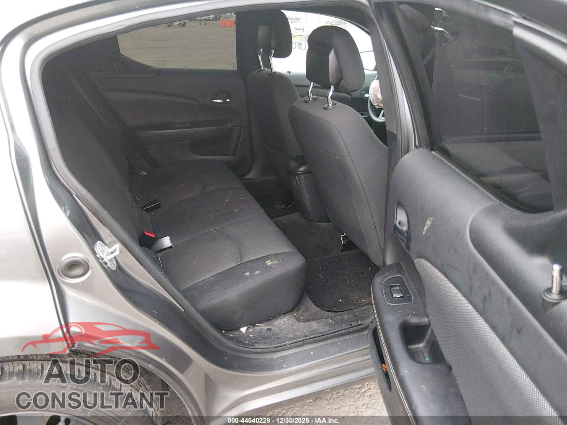 DODGE AVENGER 2012 - 1C3CDZABXCN330357