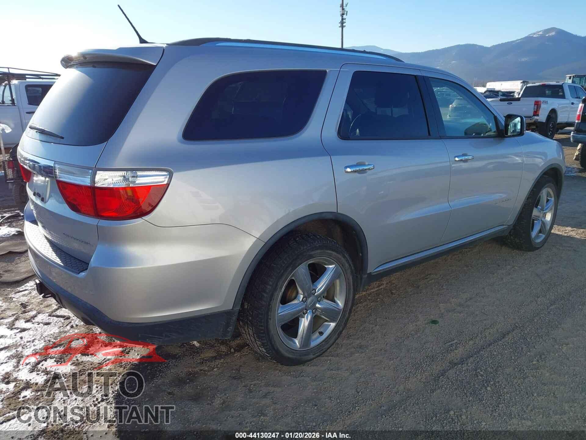 DODGE DURANGO 2011 - 1D4SE5GT4BC661431