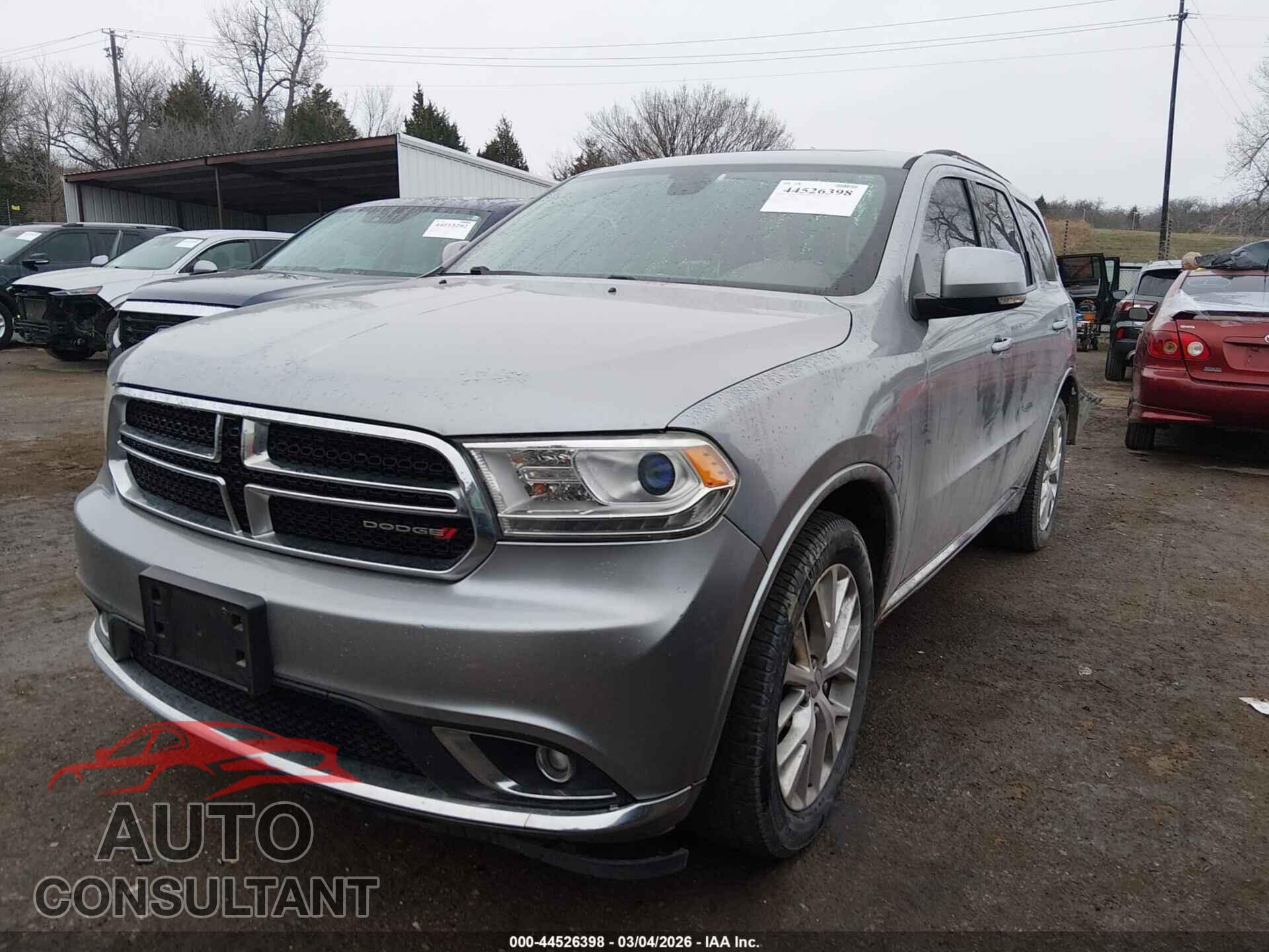 DODGE DURANGO 2016 - 1C4RDHDG5GC322420