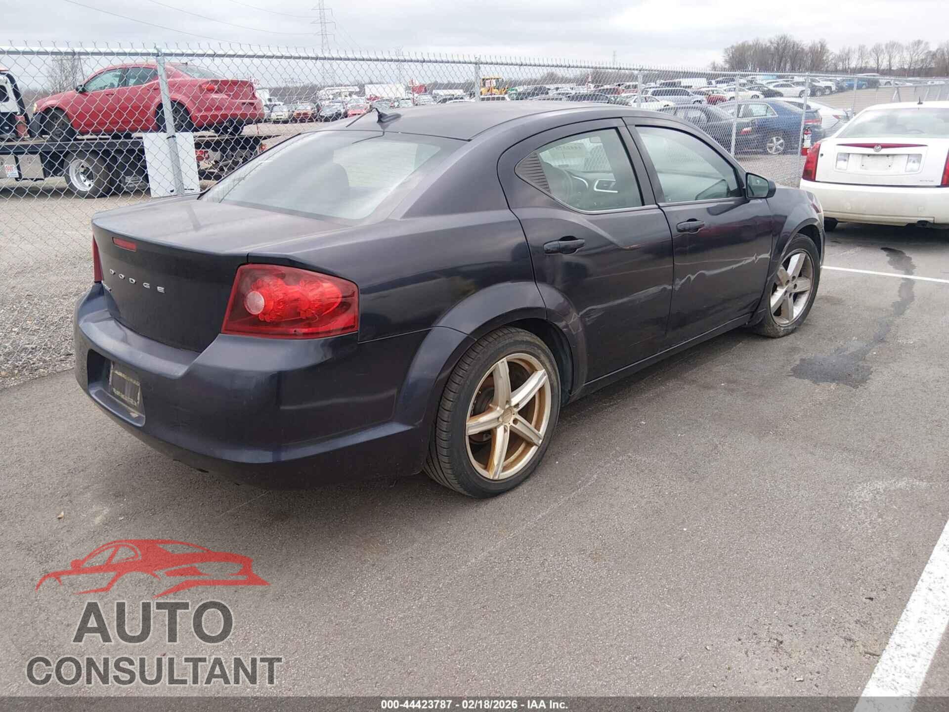 DODGE AVENGER 2013 - 1C3CDZAB6DN610679